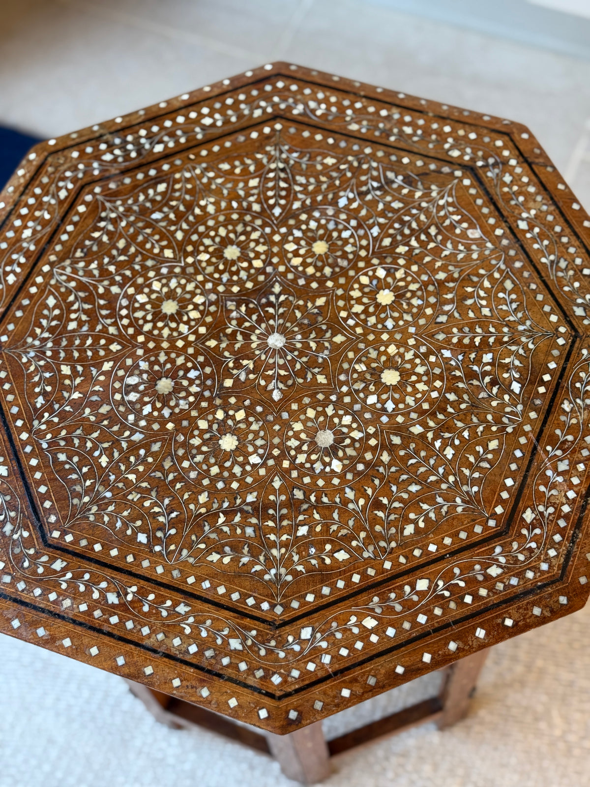 Antique Anglo-Indian occasional table