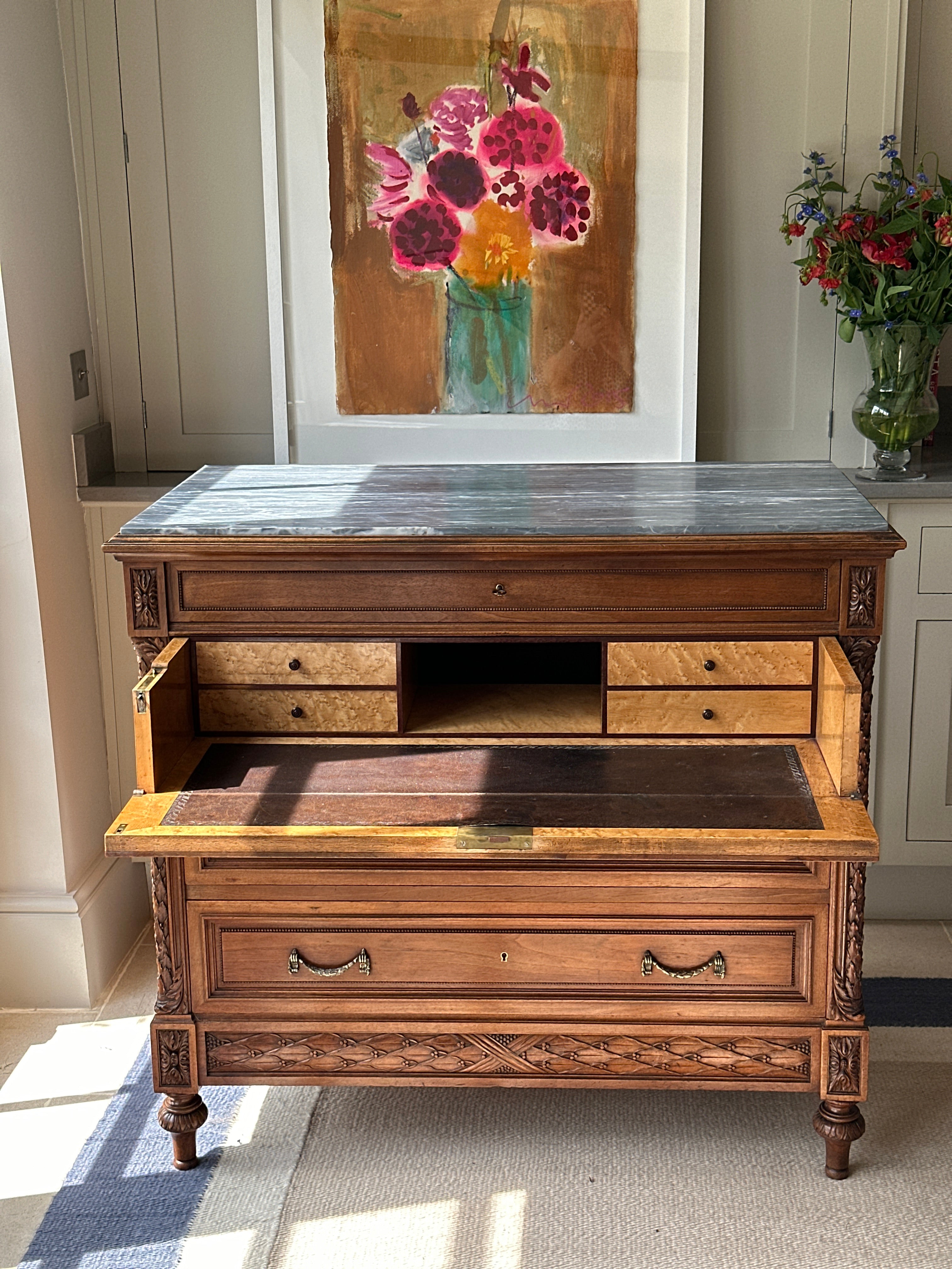 Secretaire Commode by CH. Jeanselme