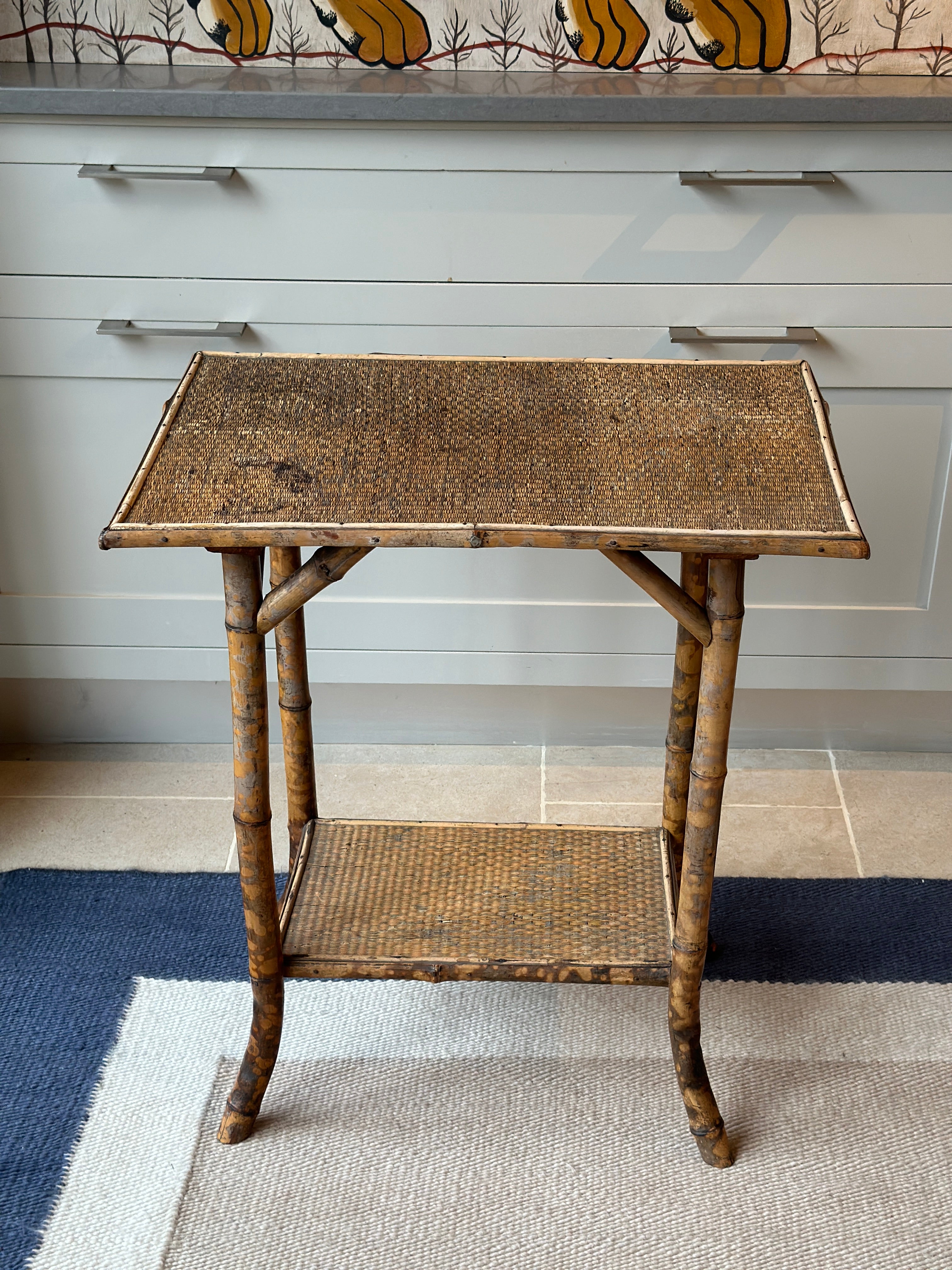 Tiger Bamboo Plant Table