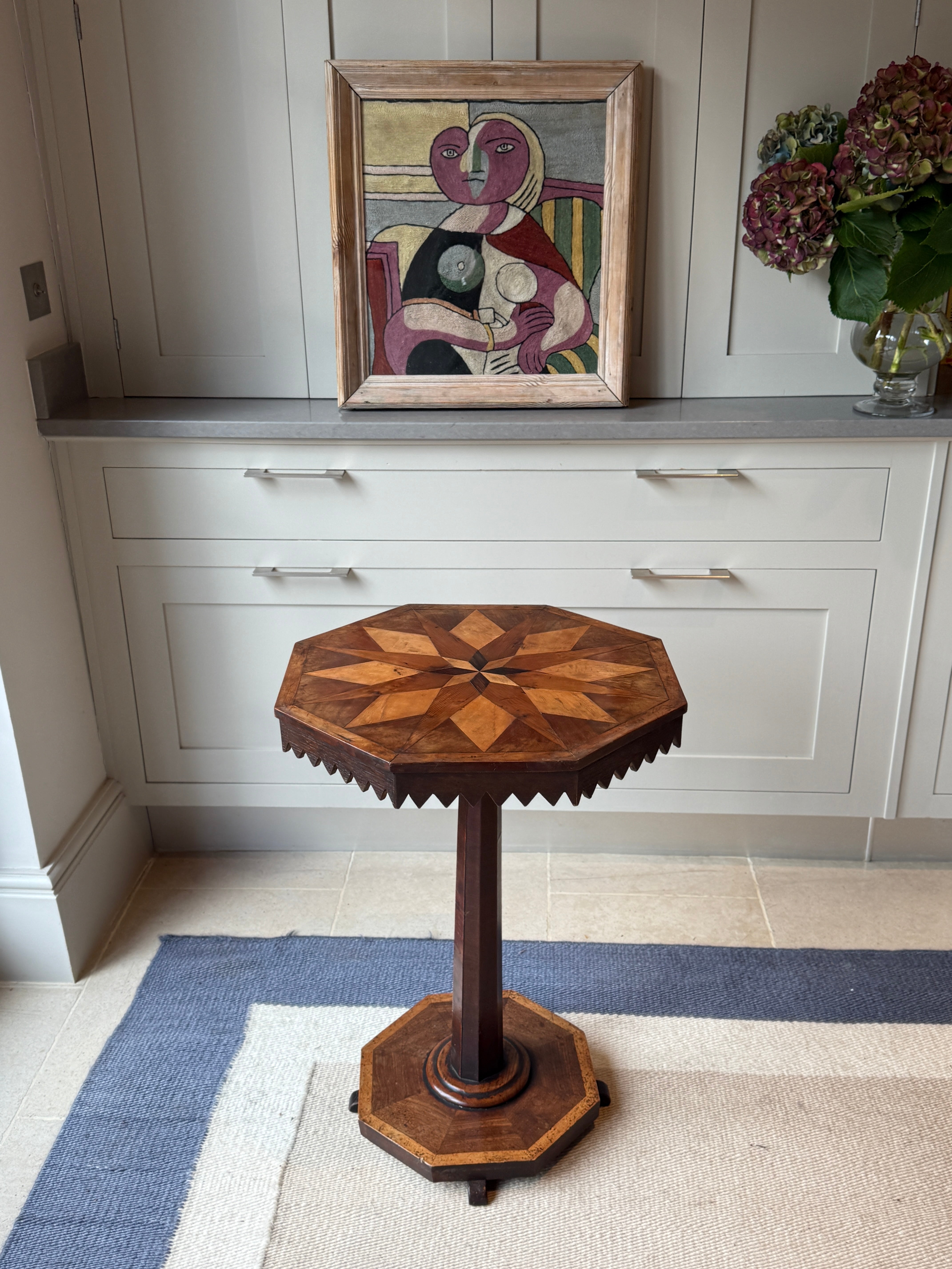 Specimen Top Octagonal Table