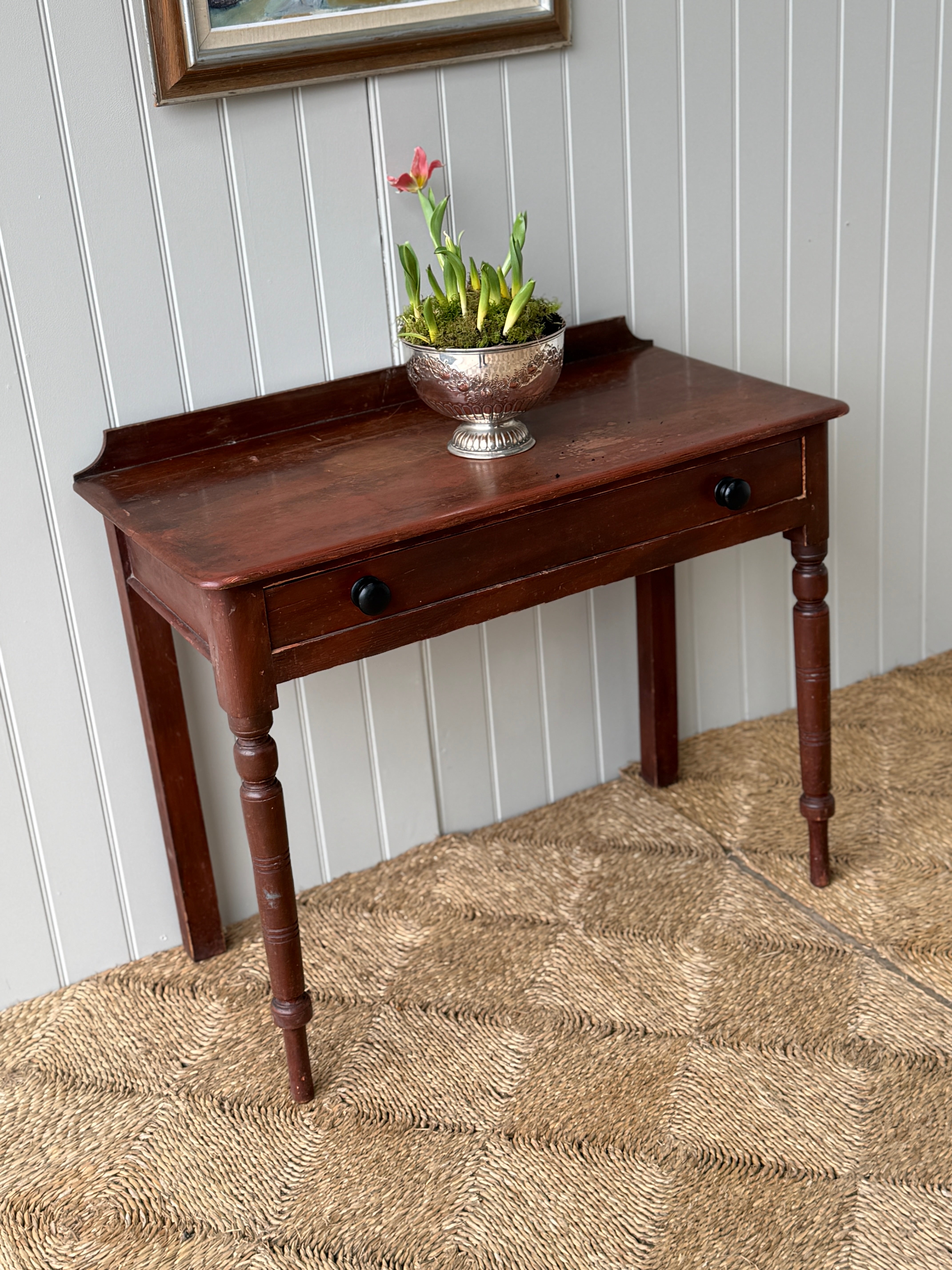 Red Side Table or Desk