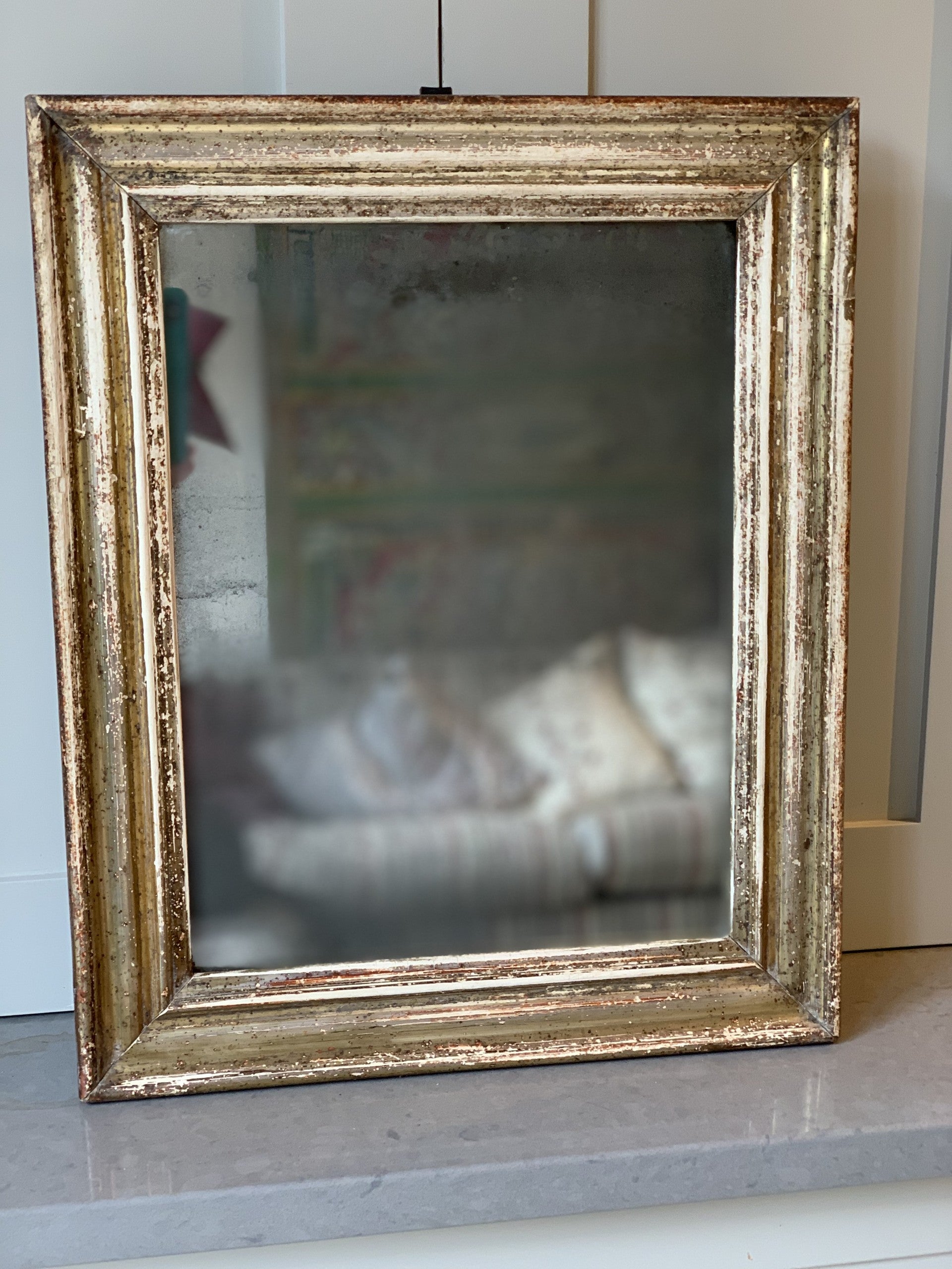 Antique French Gold Mirror