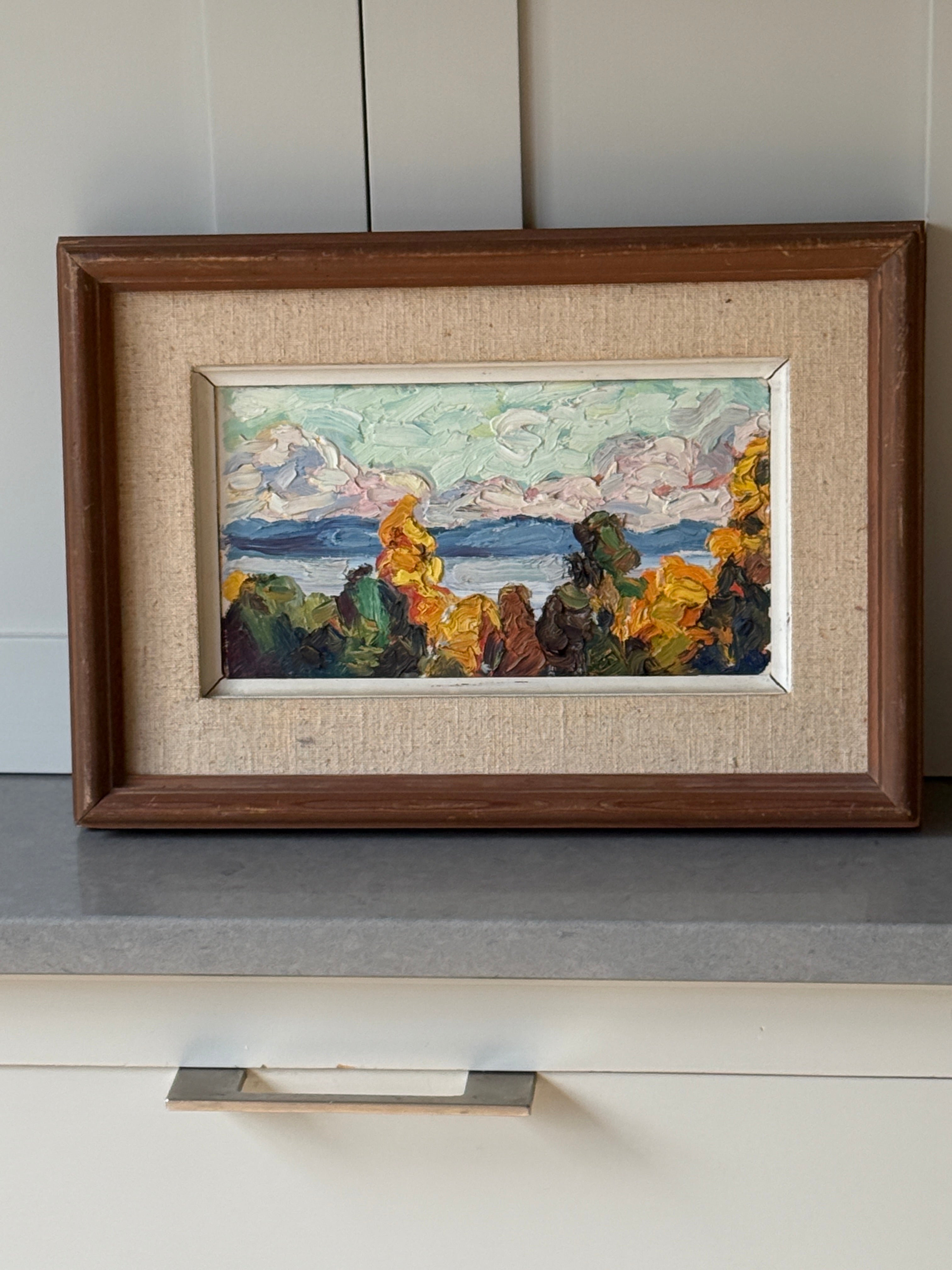 Oil on Canvas by Swedish Artist Erik Osslund