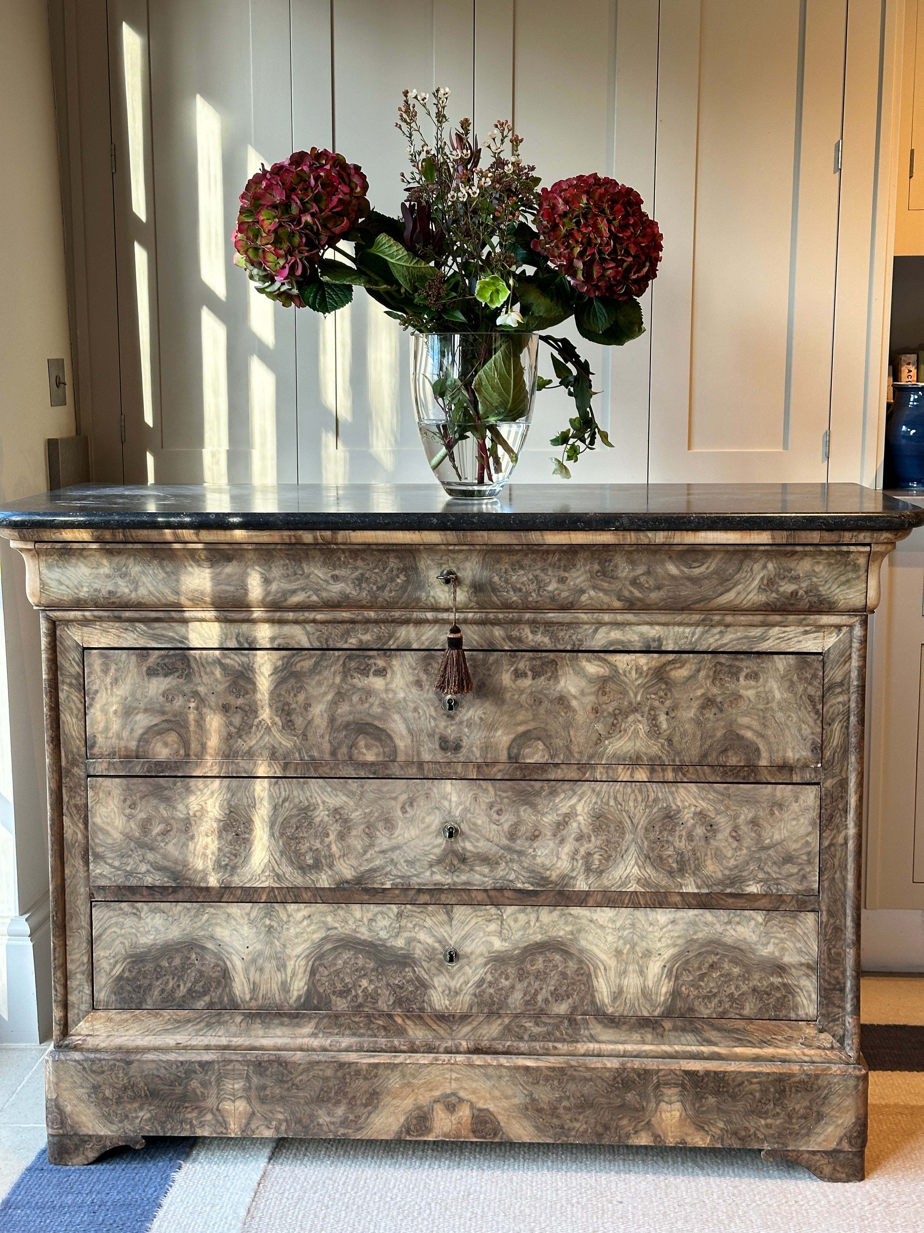 Bleached Walnut Commode