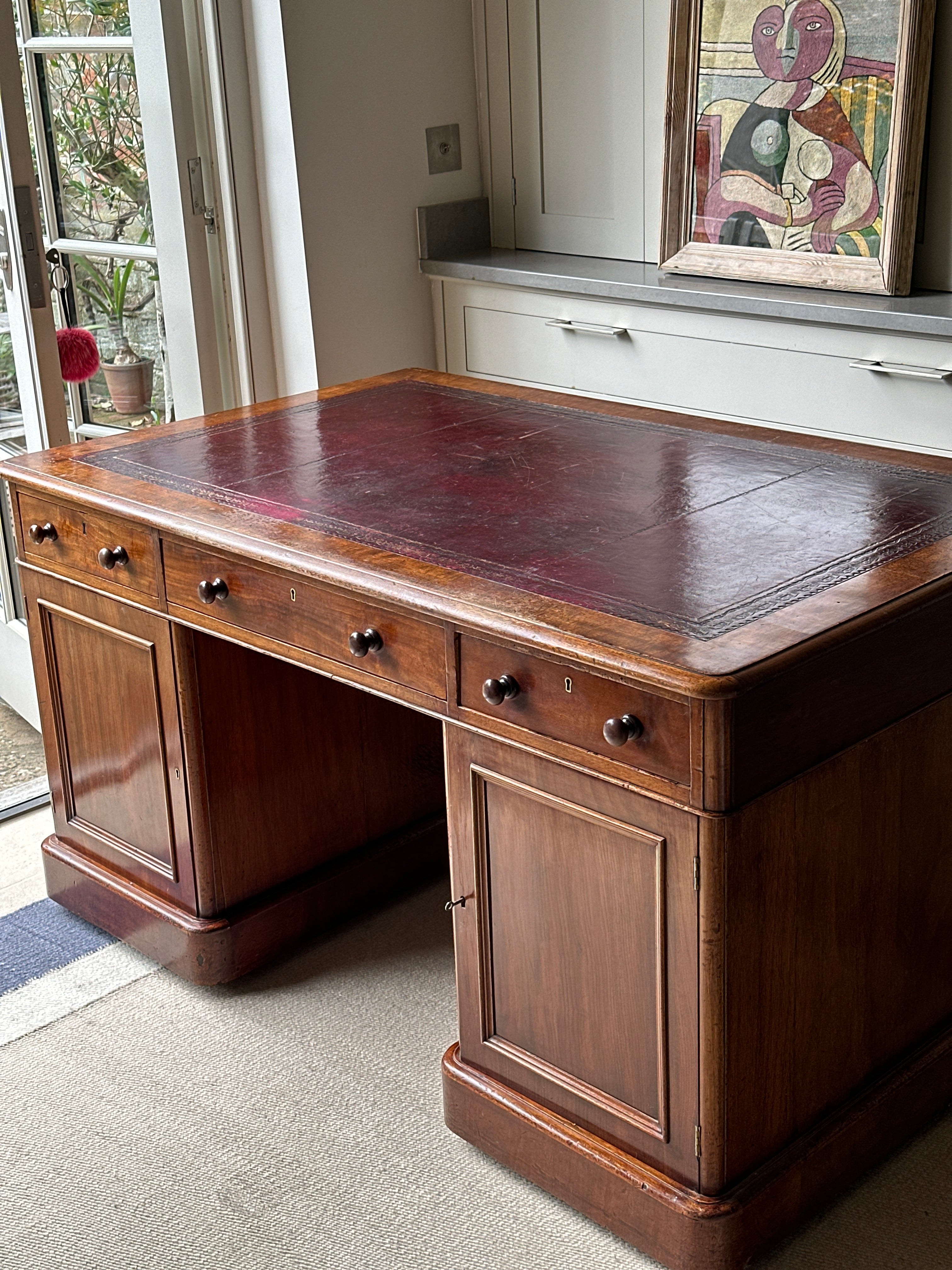 Most Amazing 19th Century Partners Desk