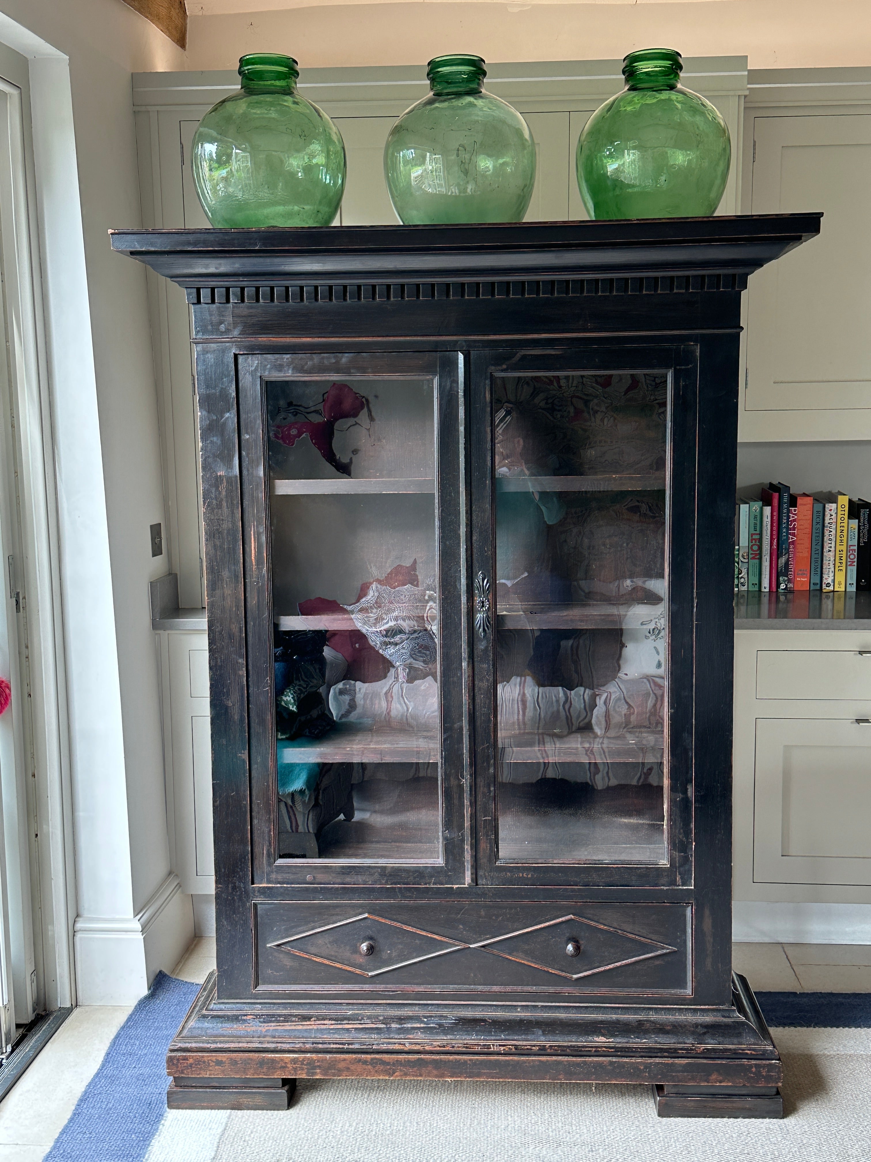 Early 19th Century Italian Glazed Cabinet