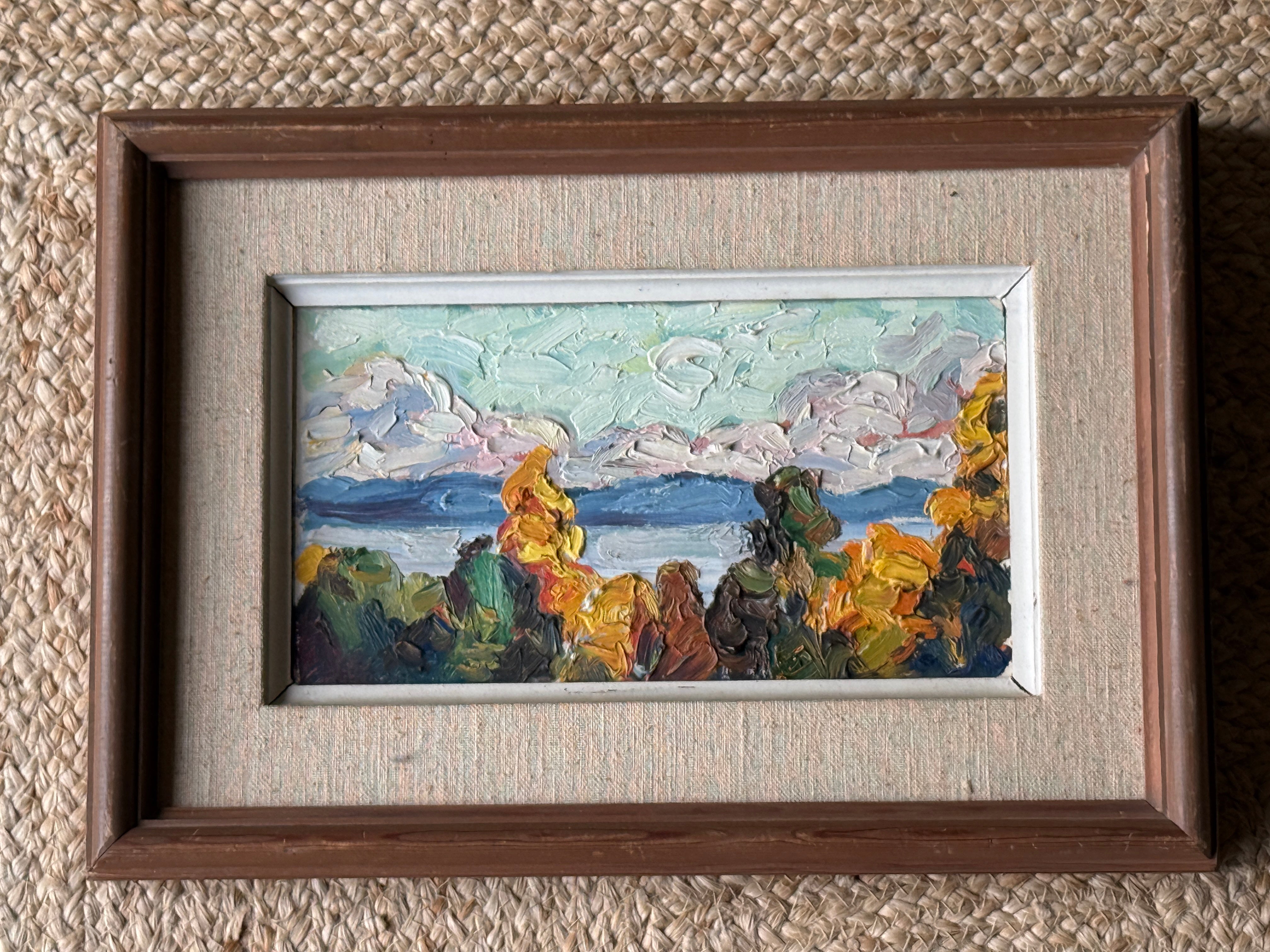 Oil on Canvas by Swedish Artist Erik Osslund