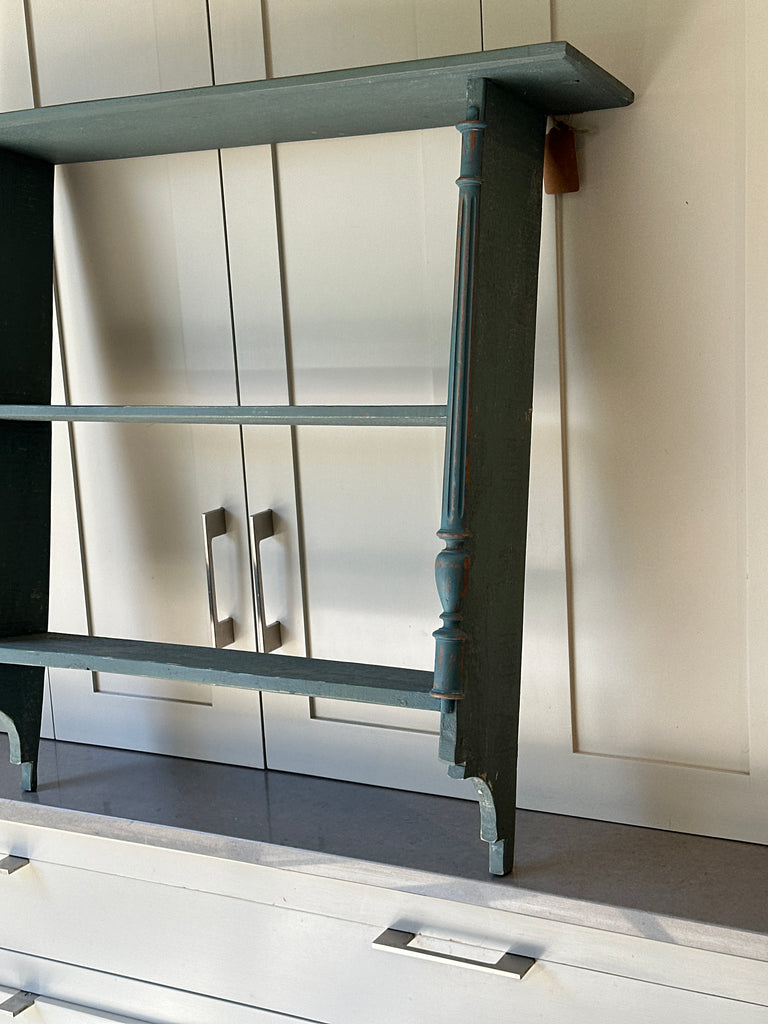 French Painted Wall Shelves Litten Tree Antiques