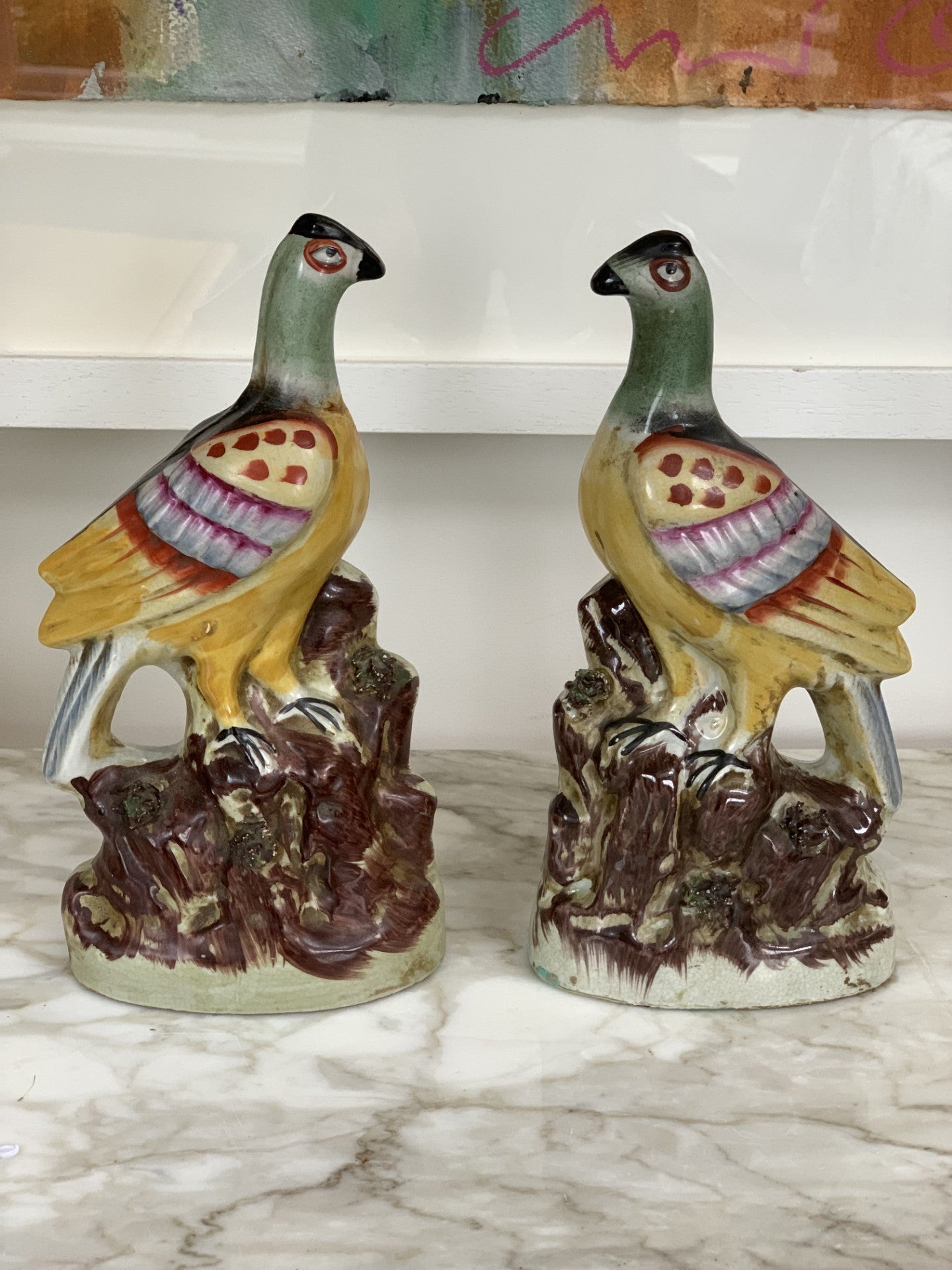 Decorative Staffordshire Birds