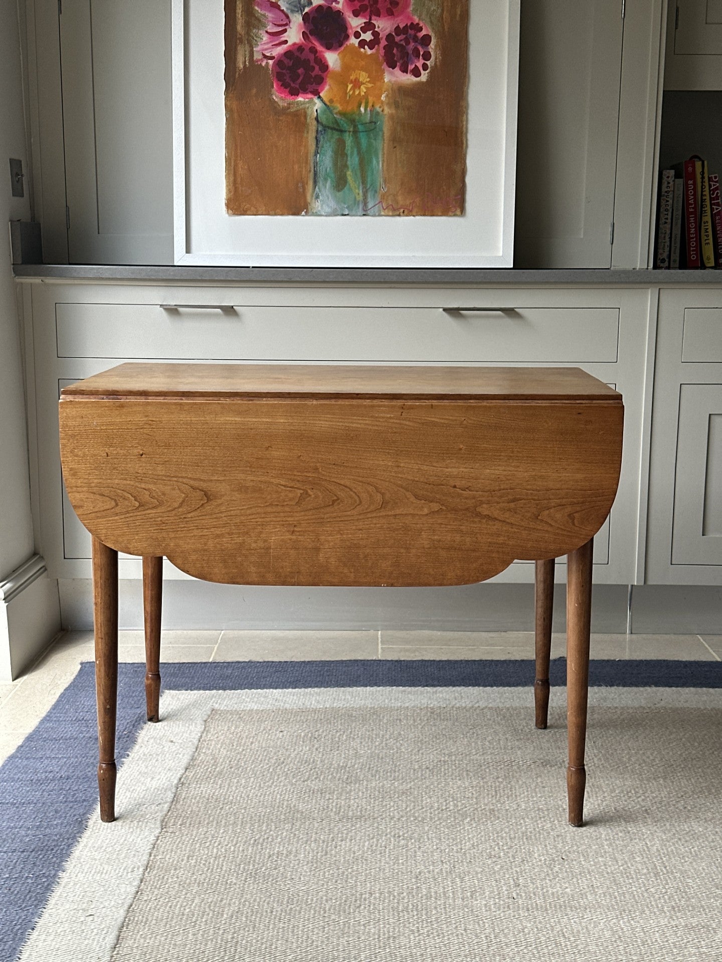 Late 19th Century New England Table in Cherrywood