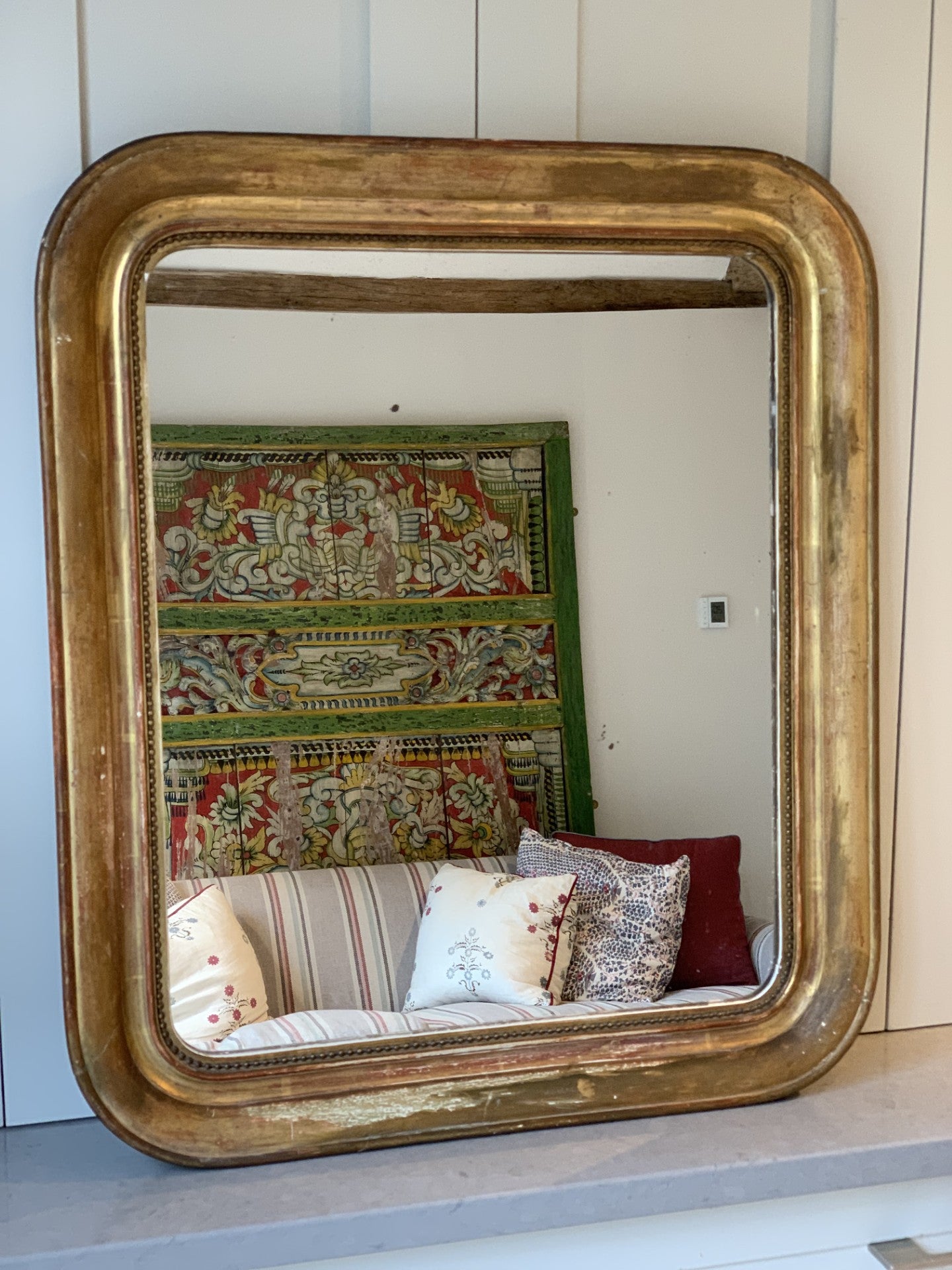 Small French Gilt Mirror