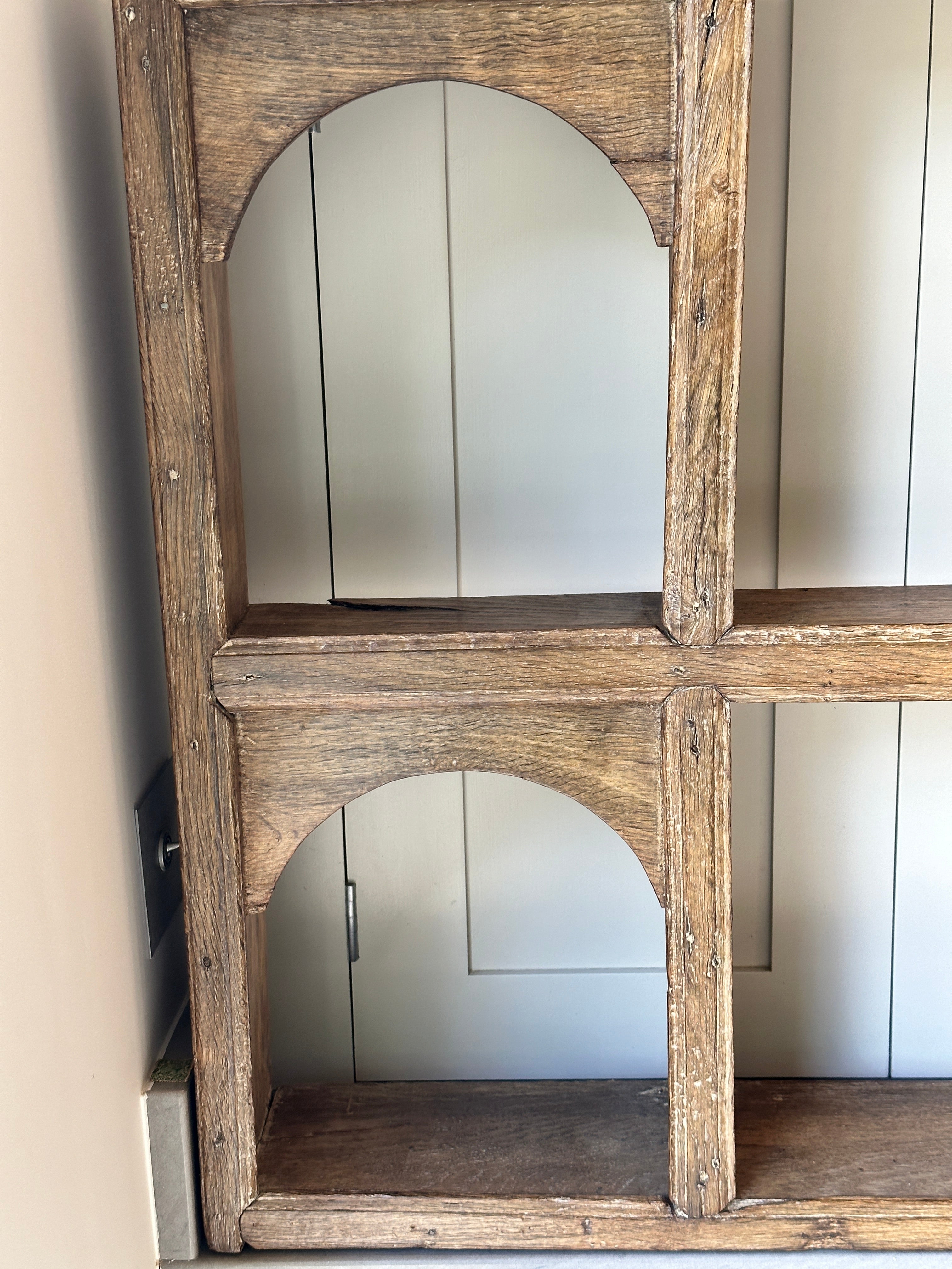 19th Century Solid Oak Rack