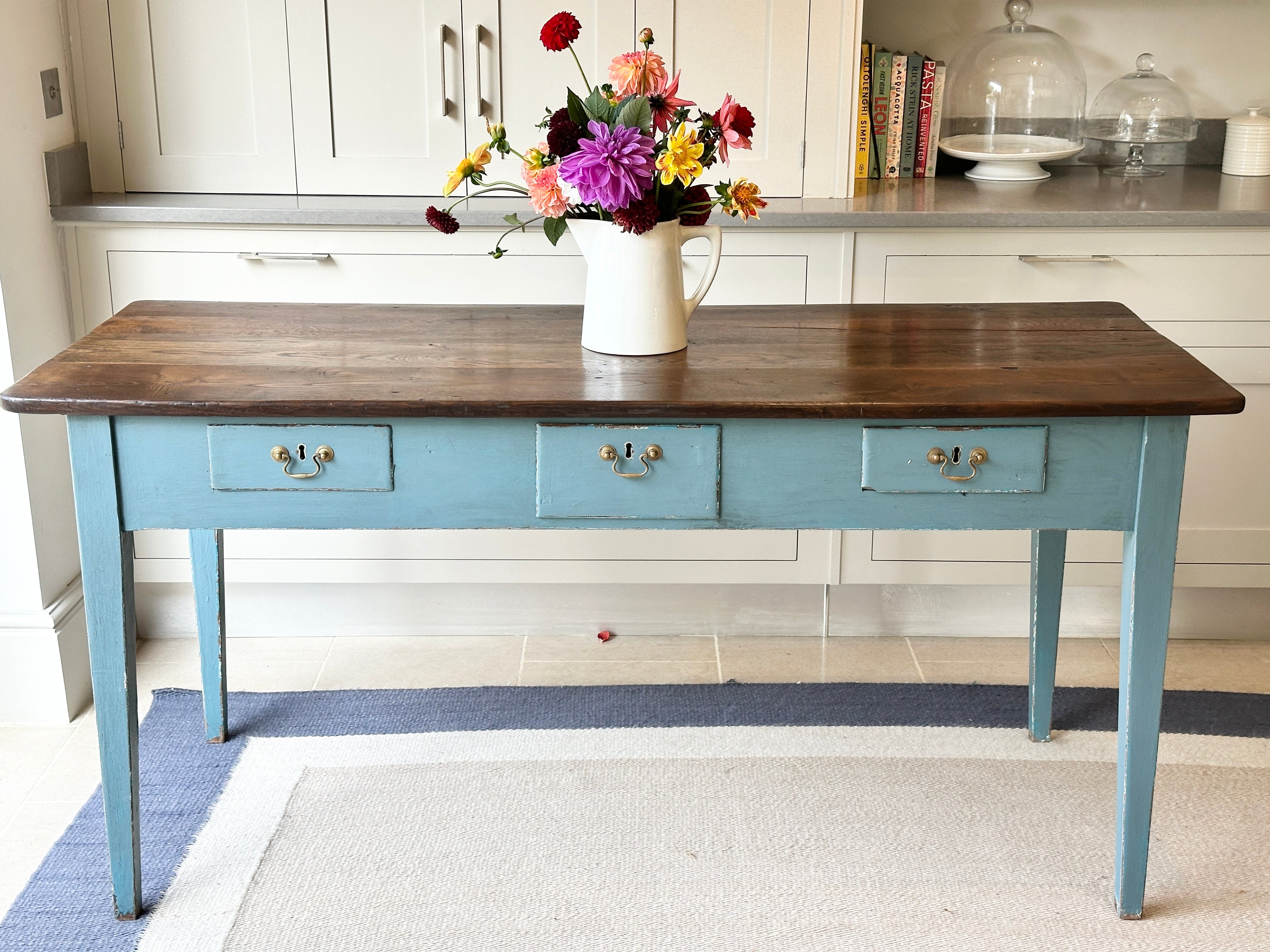 Painted Country Kitchen Table