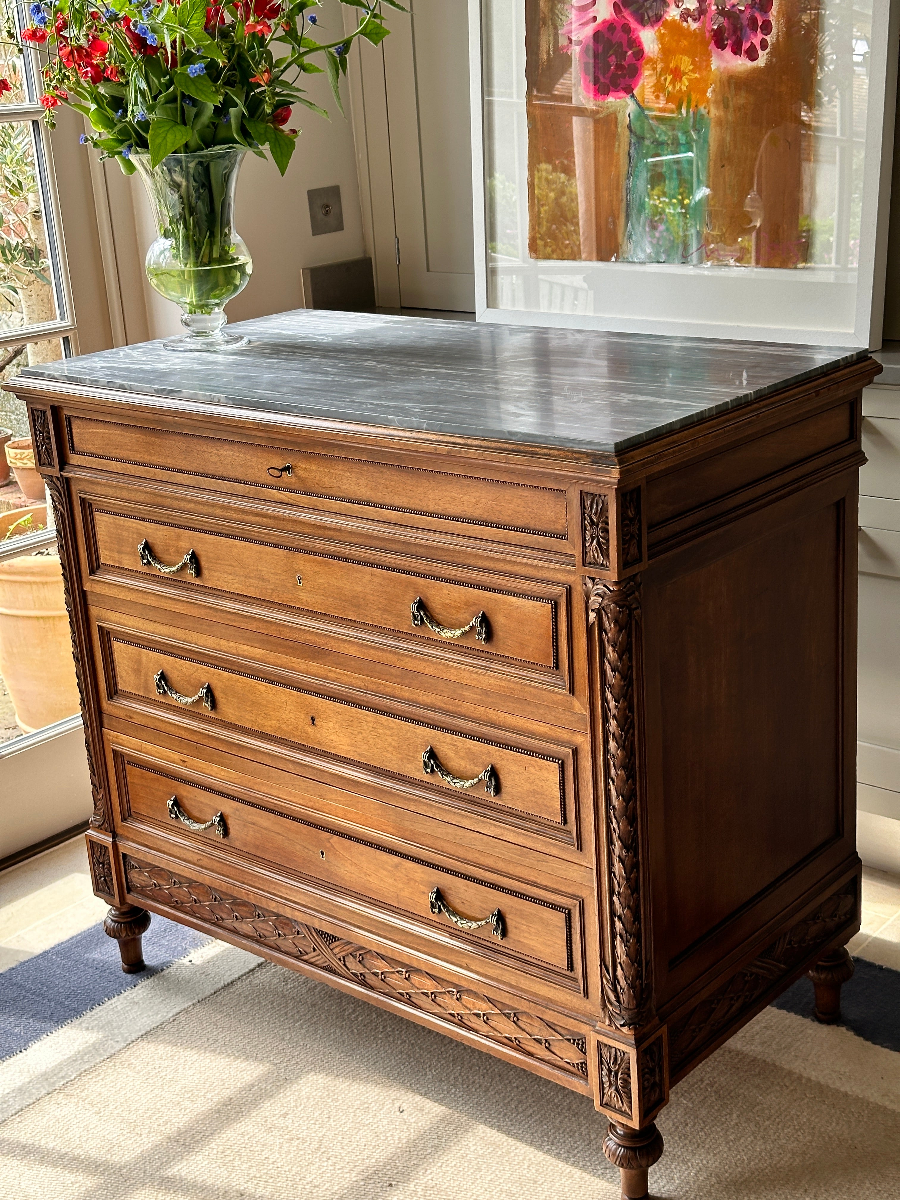 Secretaire Commode by CH. Jeanselme