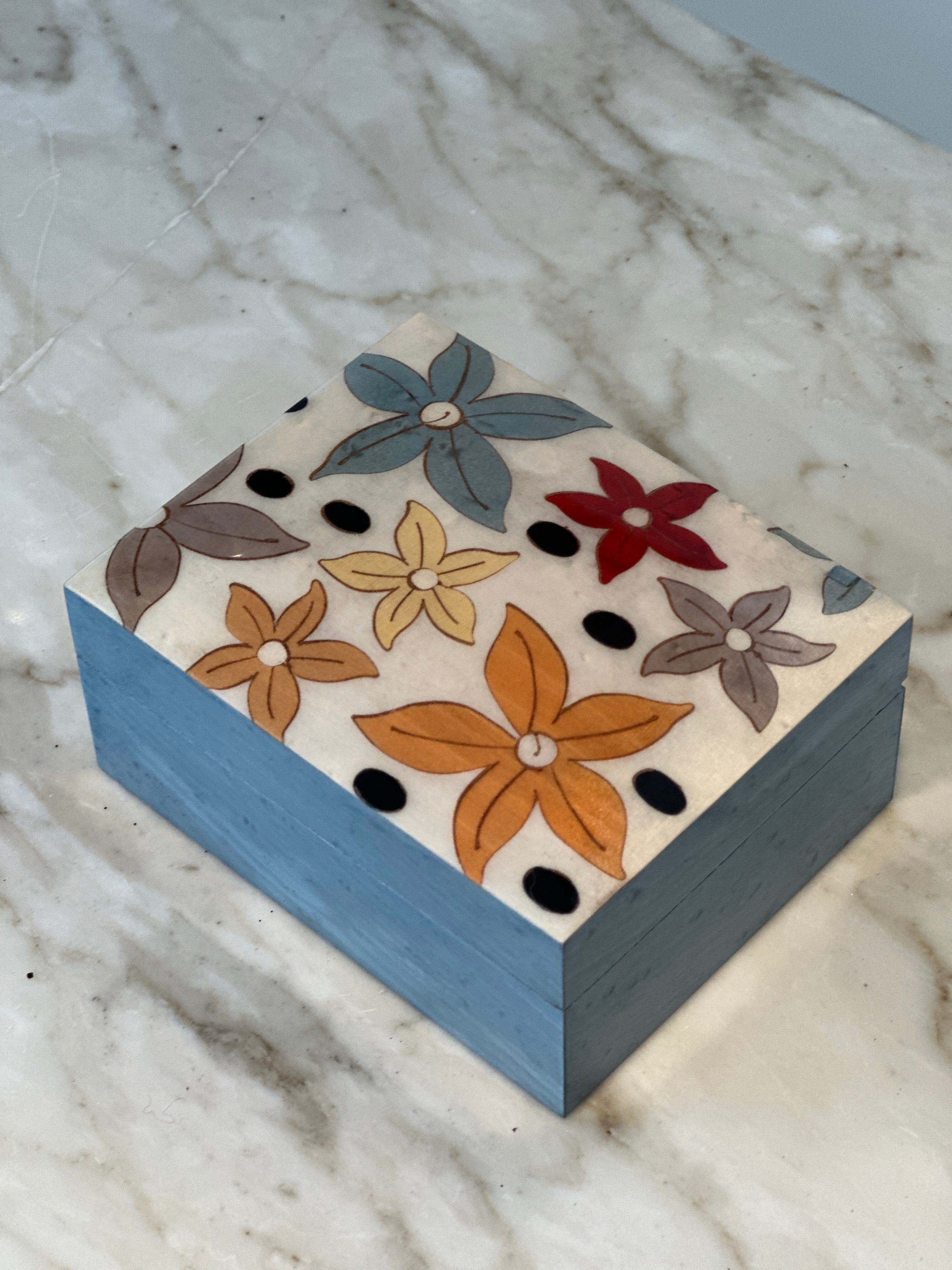 Extra Small Marquetry Box