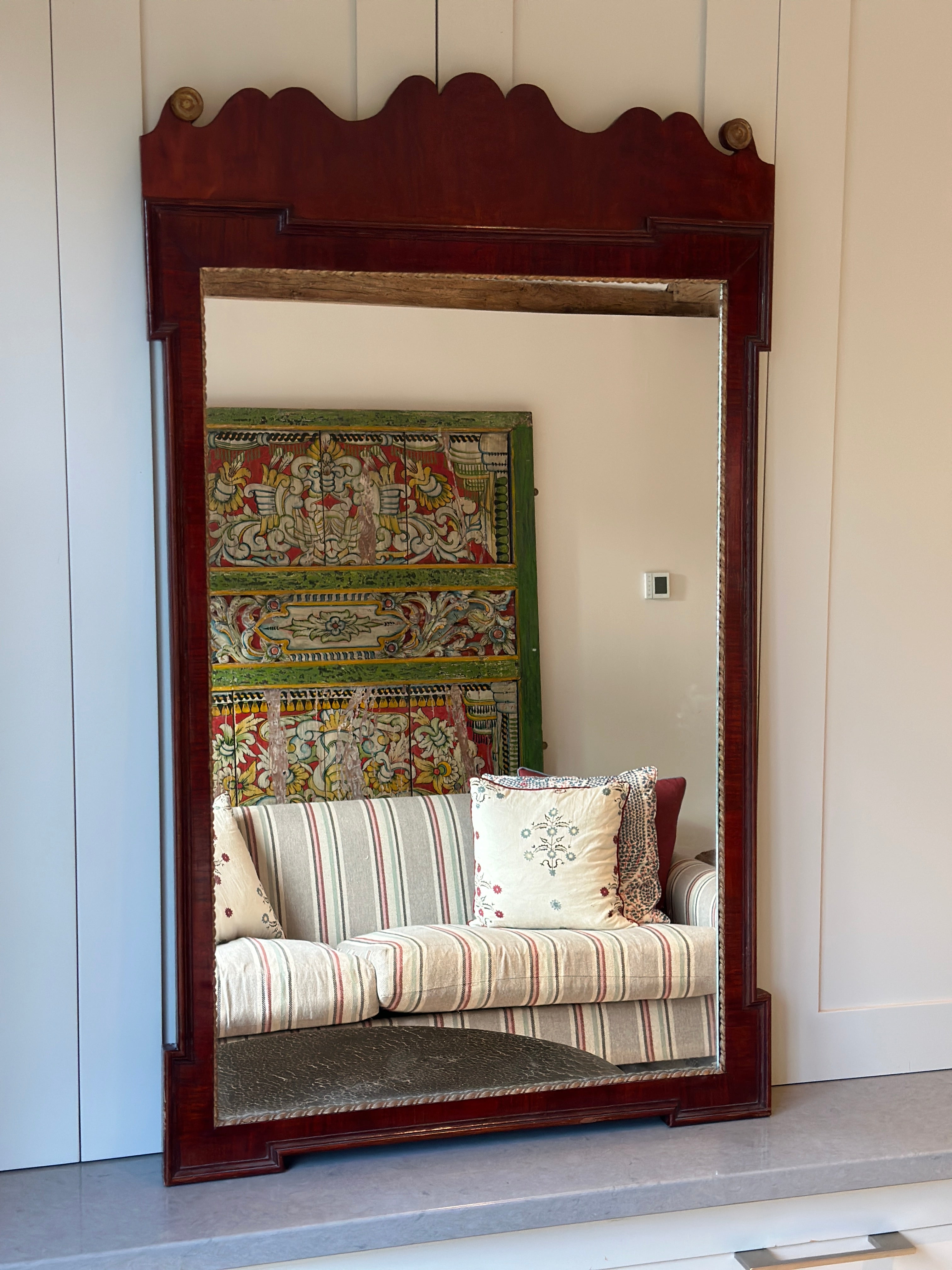 Scottish Regency Fret Mirror with attractive gift border.