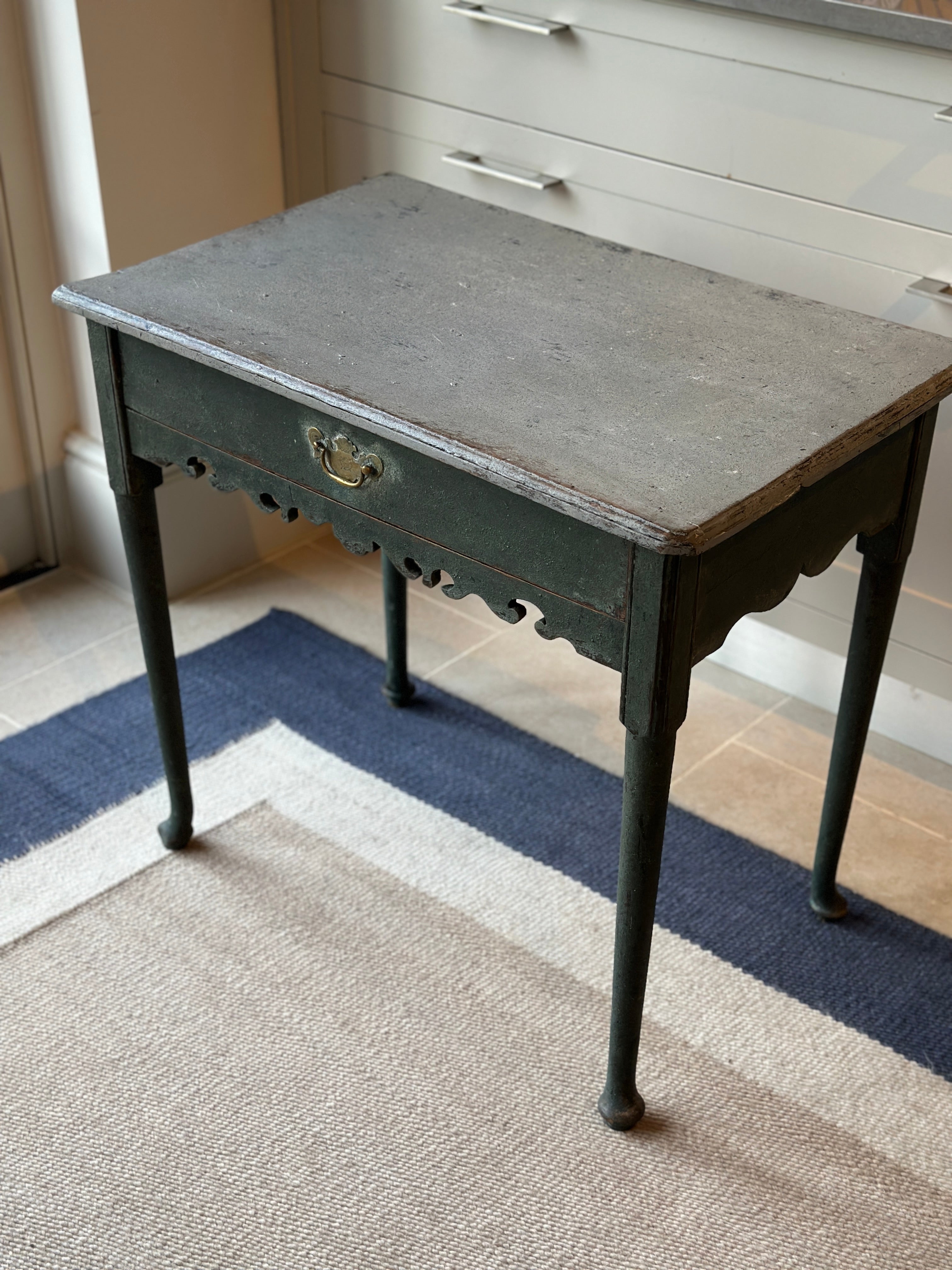 18th Century English Painted Side Table