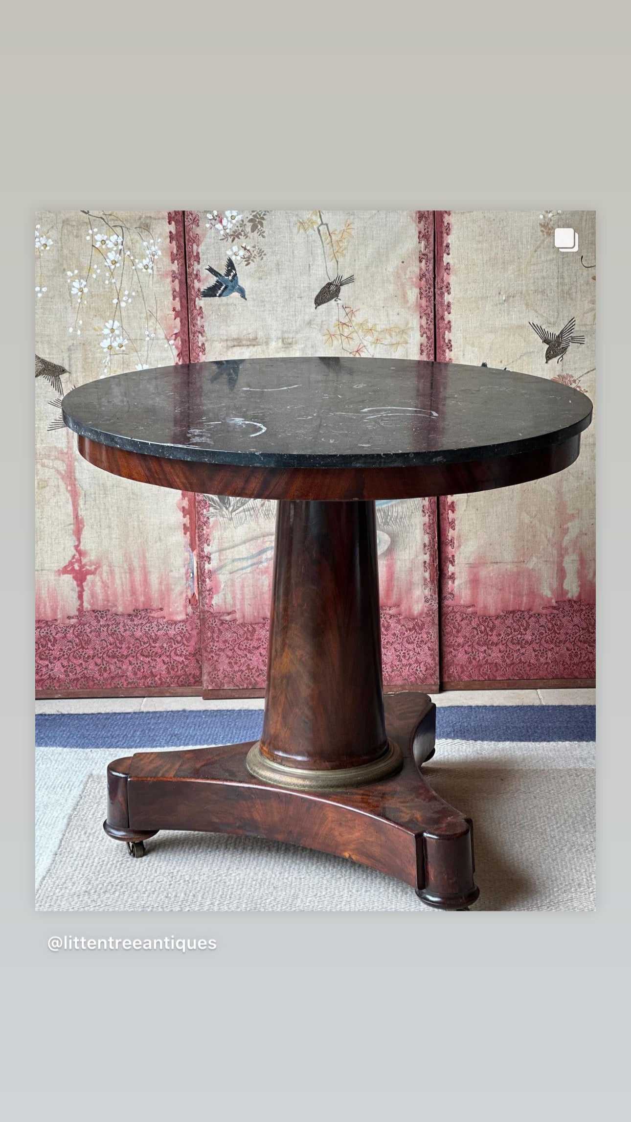 19th Century French Gueridon Table