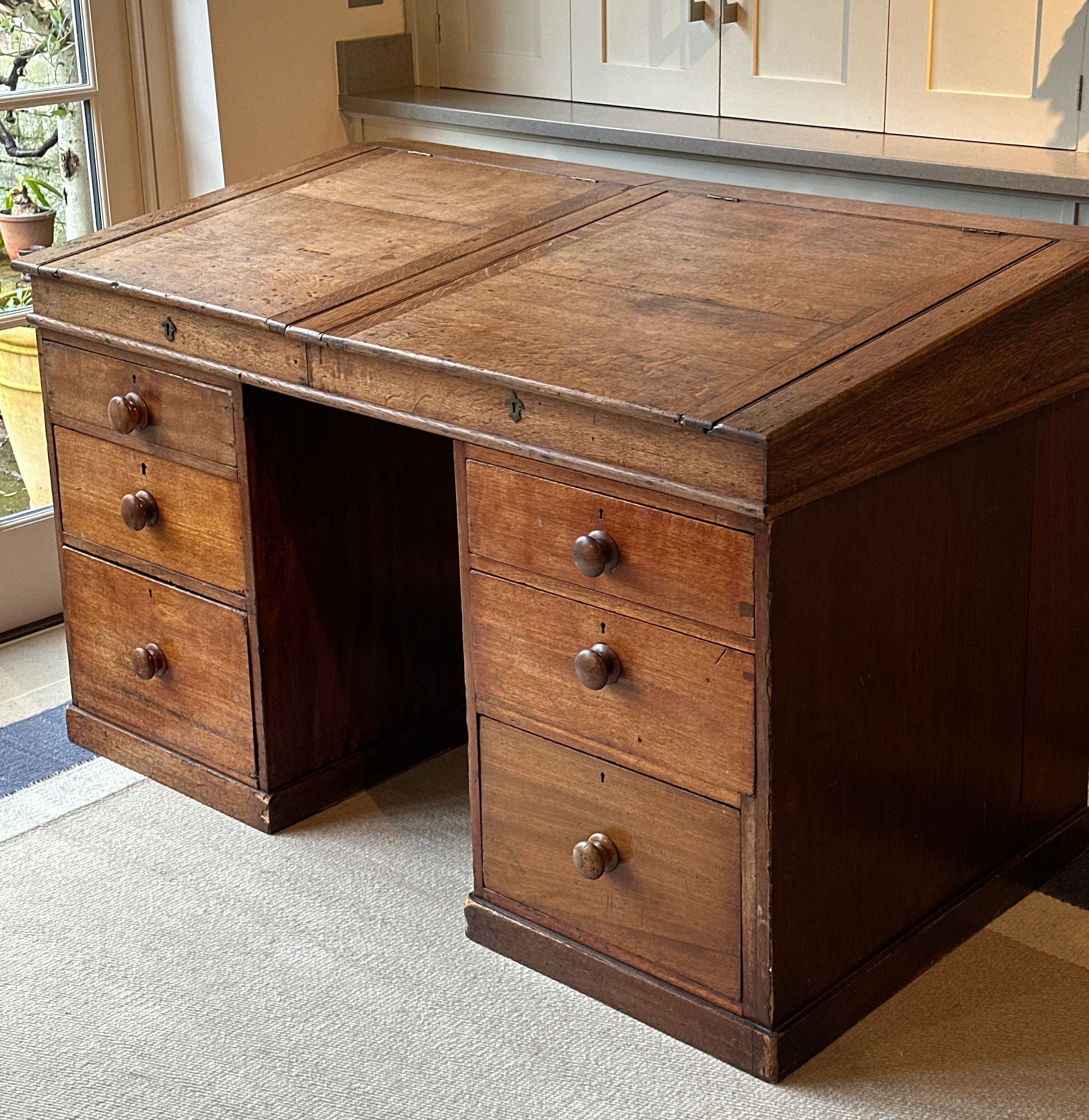 Rustic Architect’s Desk