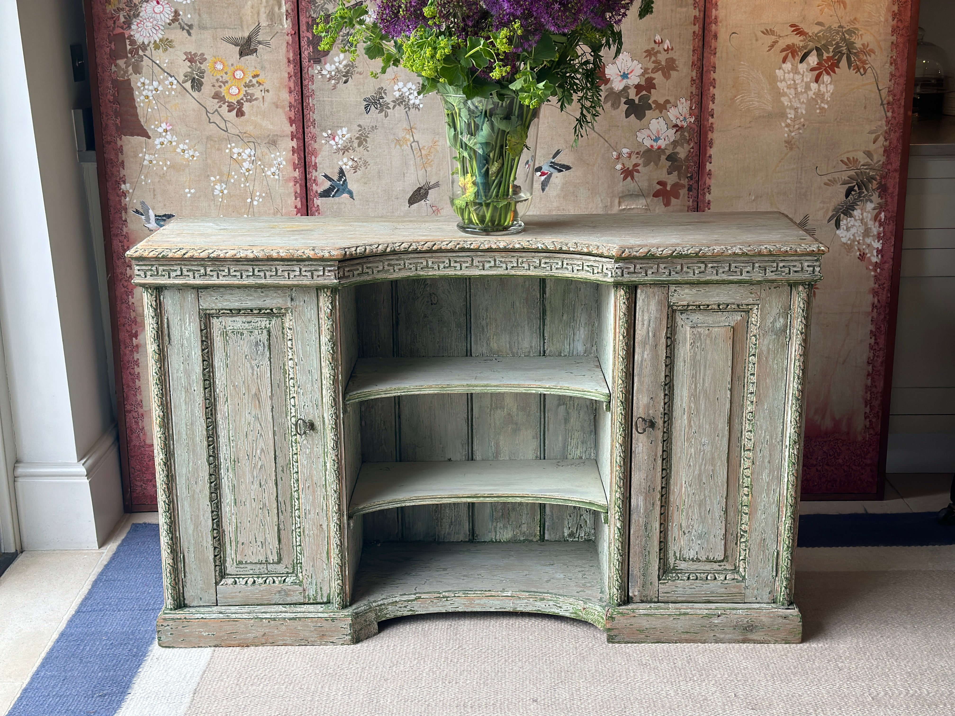 Wonderful English  19th Century Open Bookcase