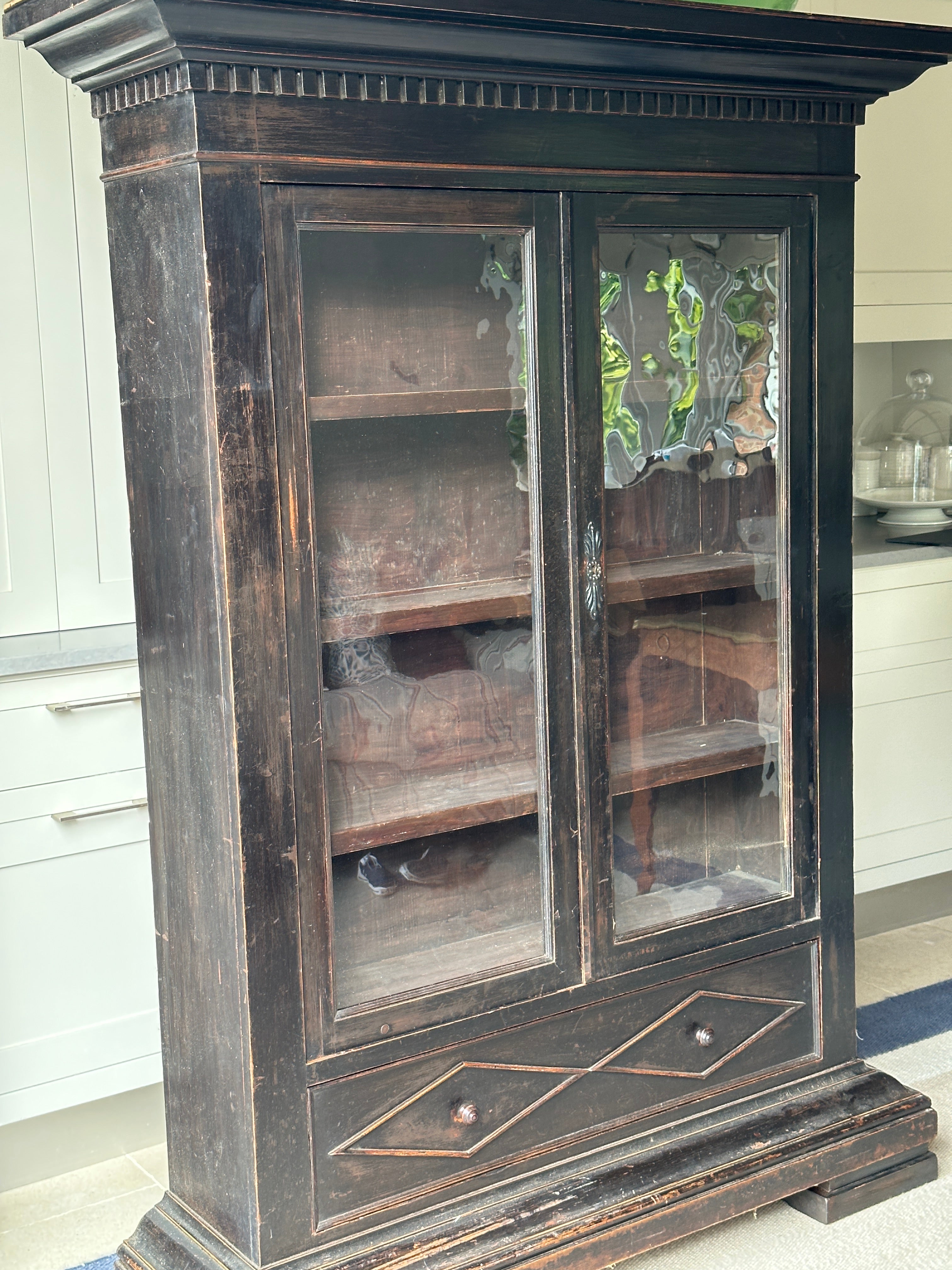 Early 19th Century Italian Glazed Cabinet