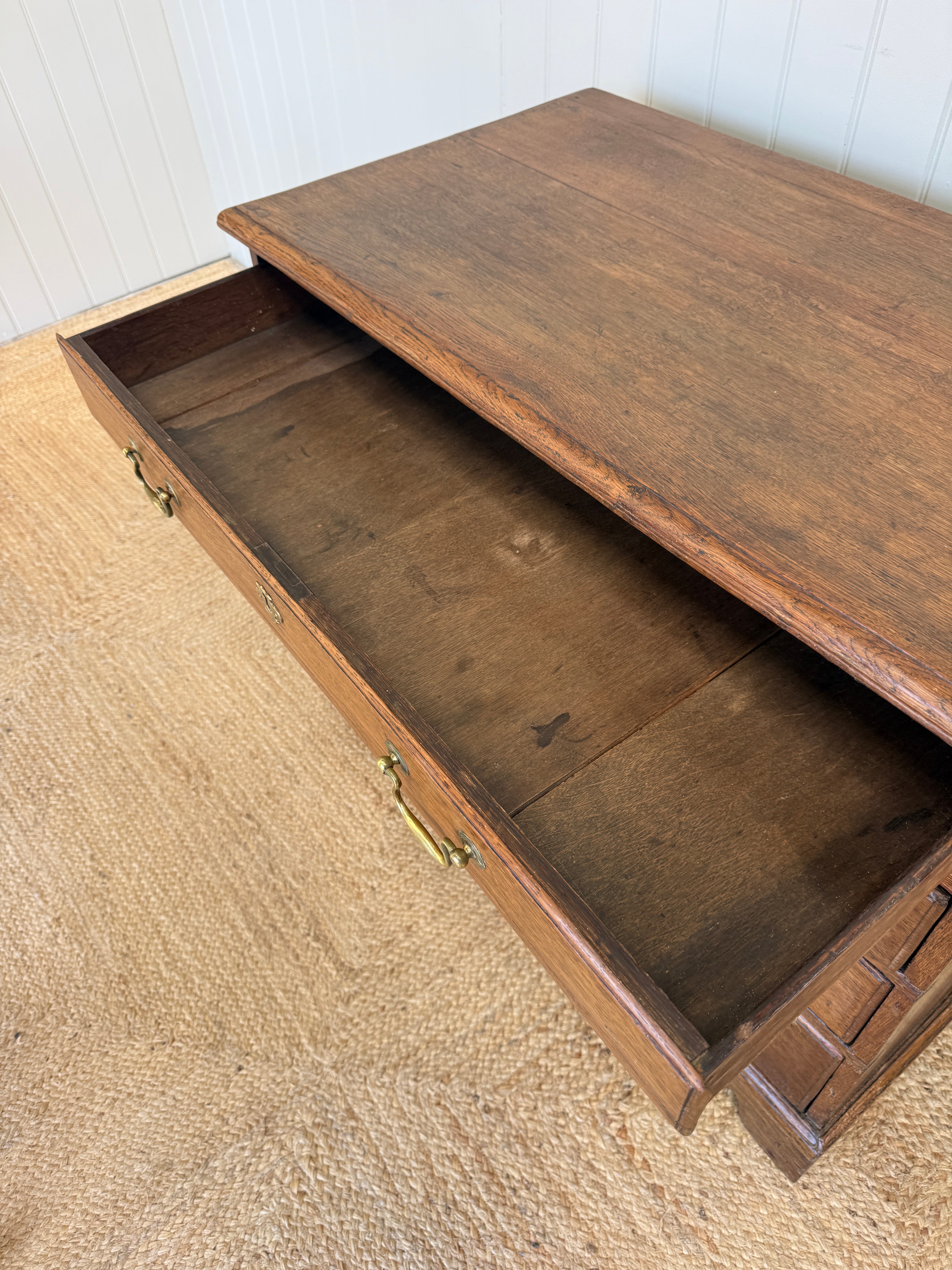 Small Georgian Oak Chest of Drawers