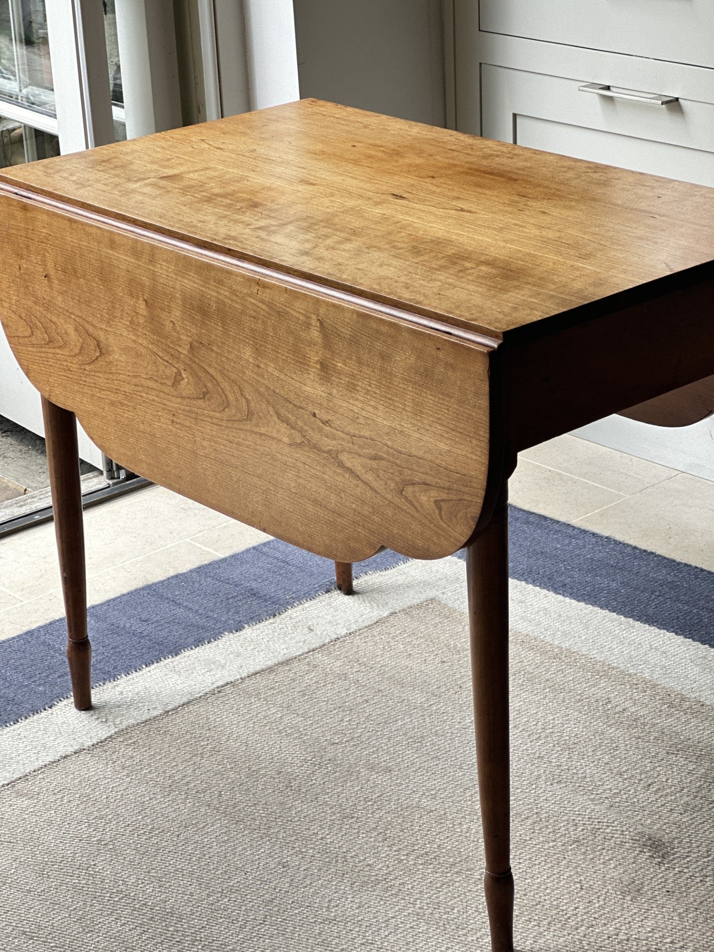 Late 19th Century New England Table in Cherrywood