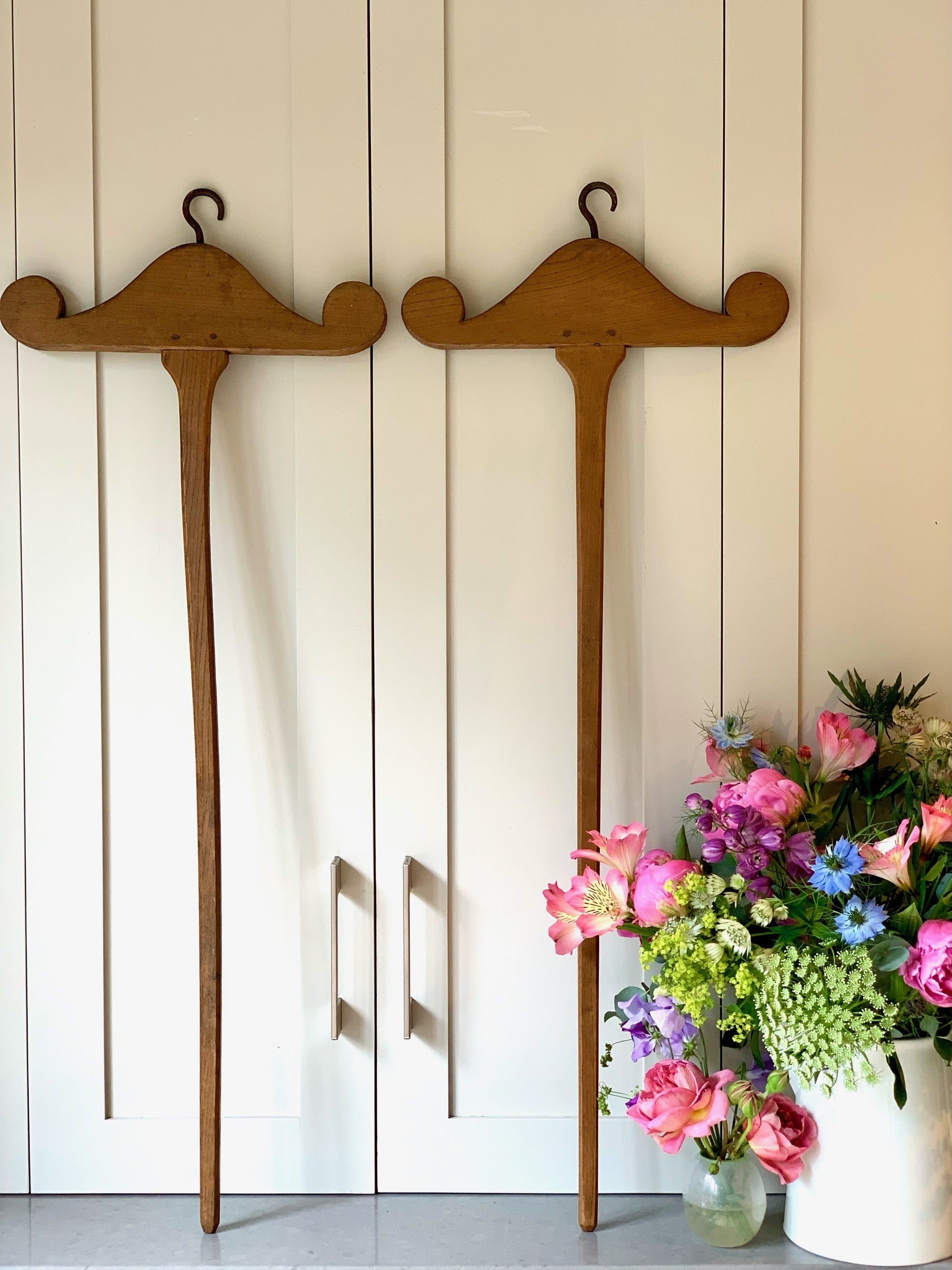 French Tall Theatre Costume Hangers