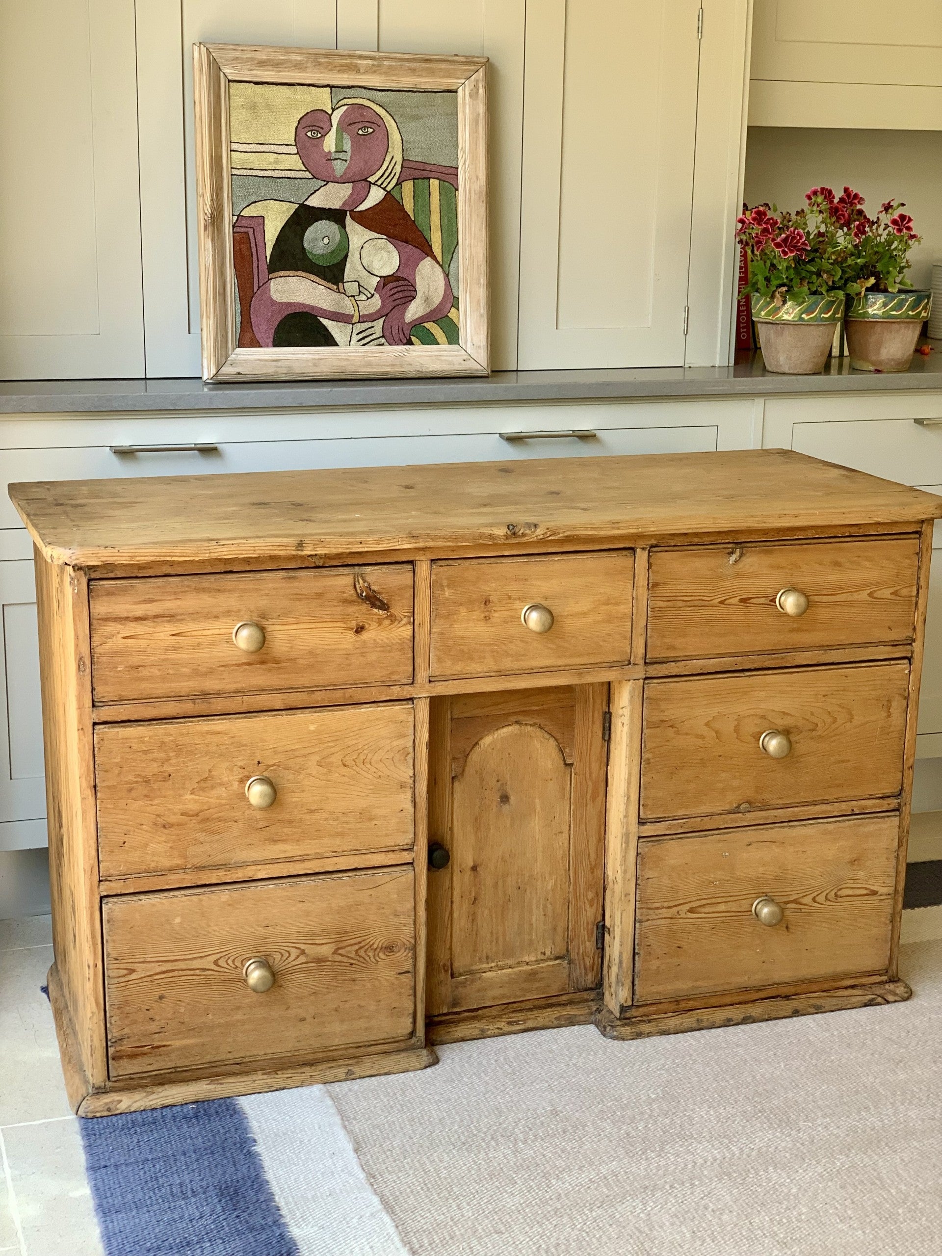 Victorian Pine Sideboard