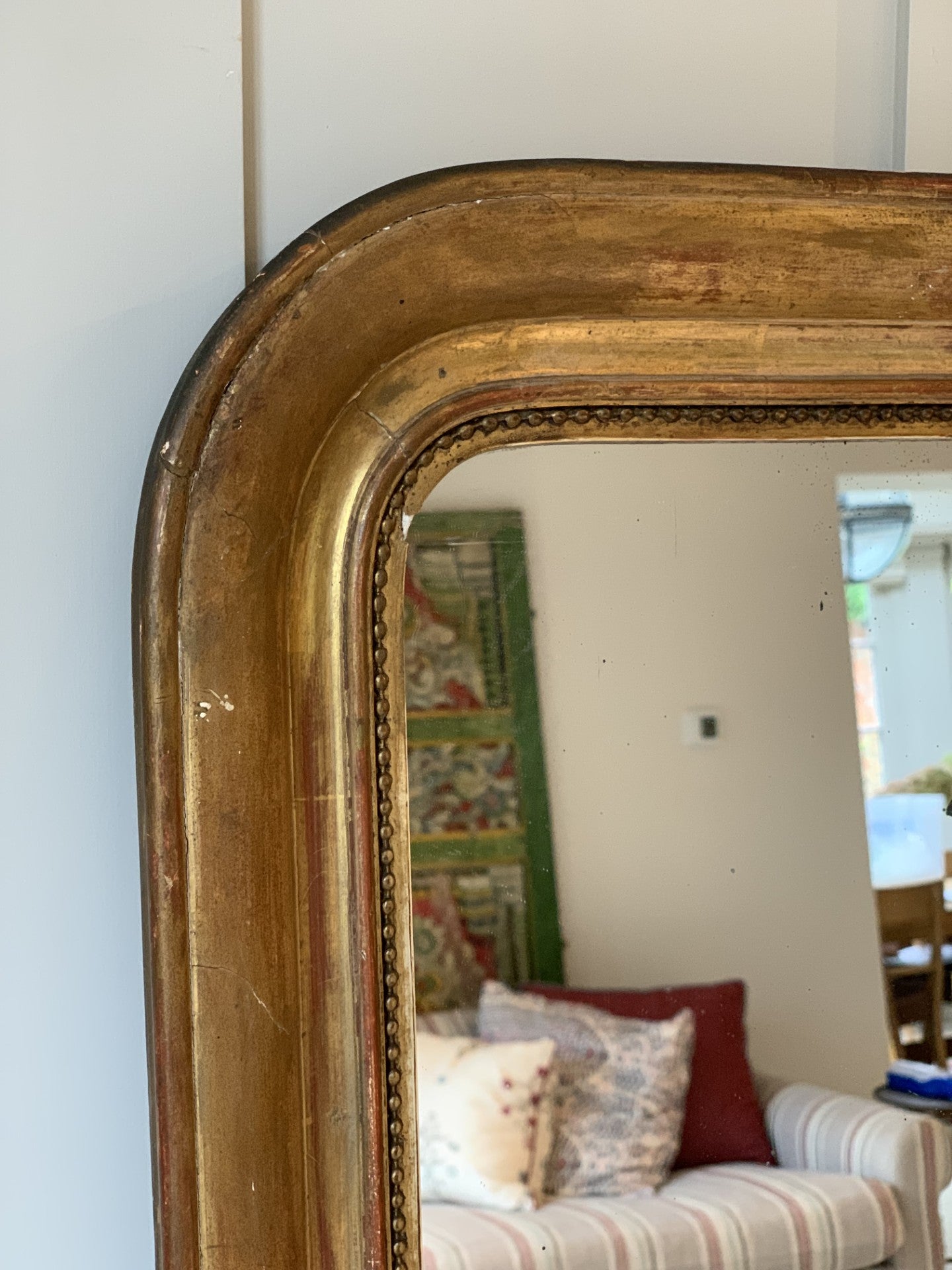 Small French Gilt Mirror