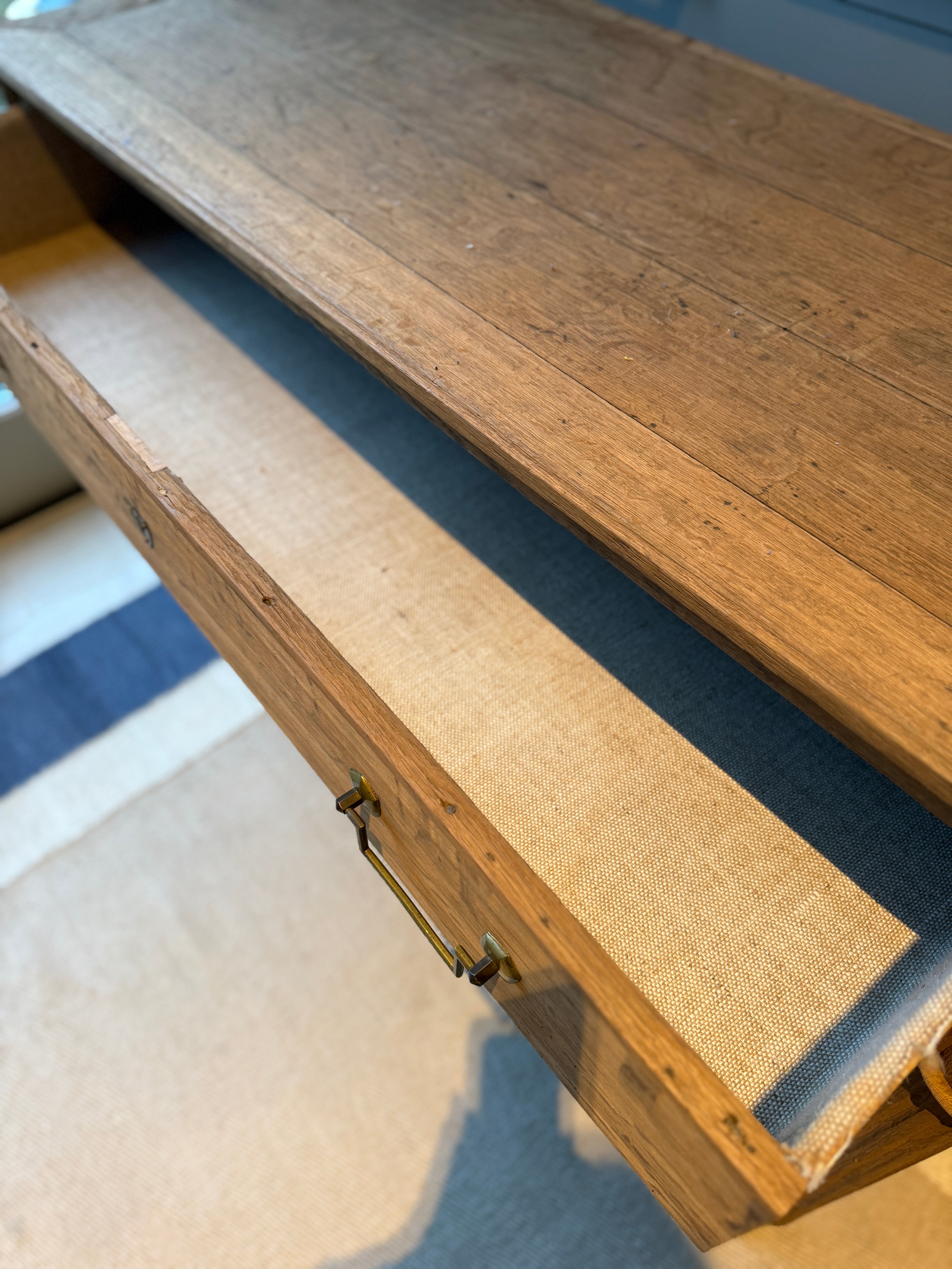 Bleached Oak Commode