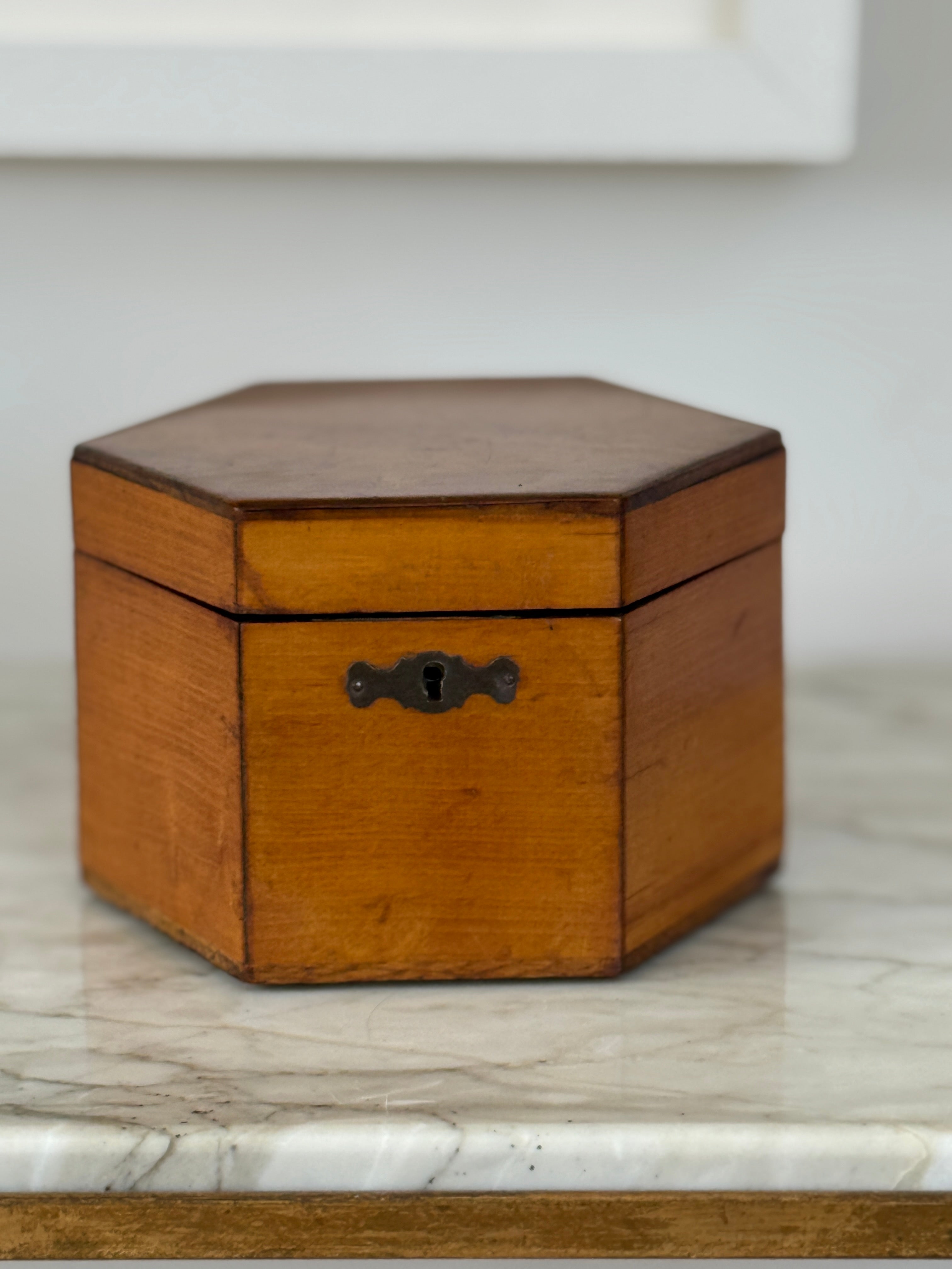 Decorative Victorian Walnut Box