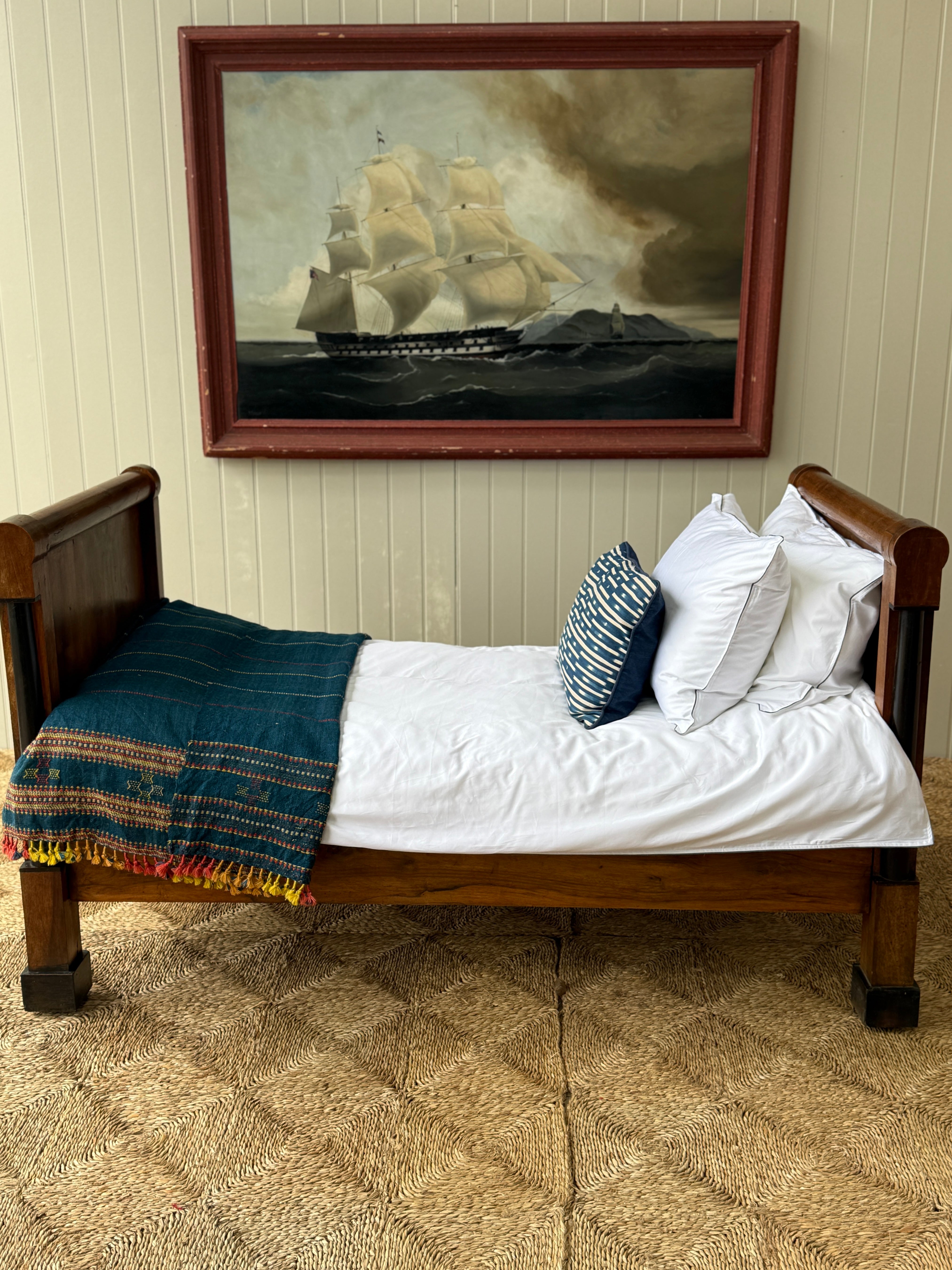 French Empire Single Bateau Lit