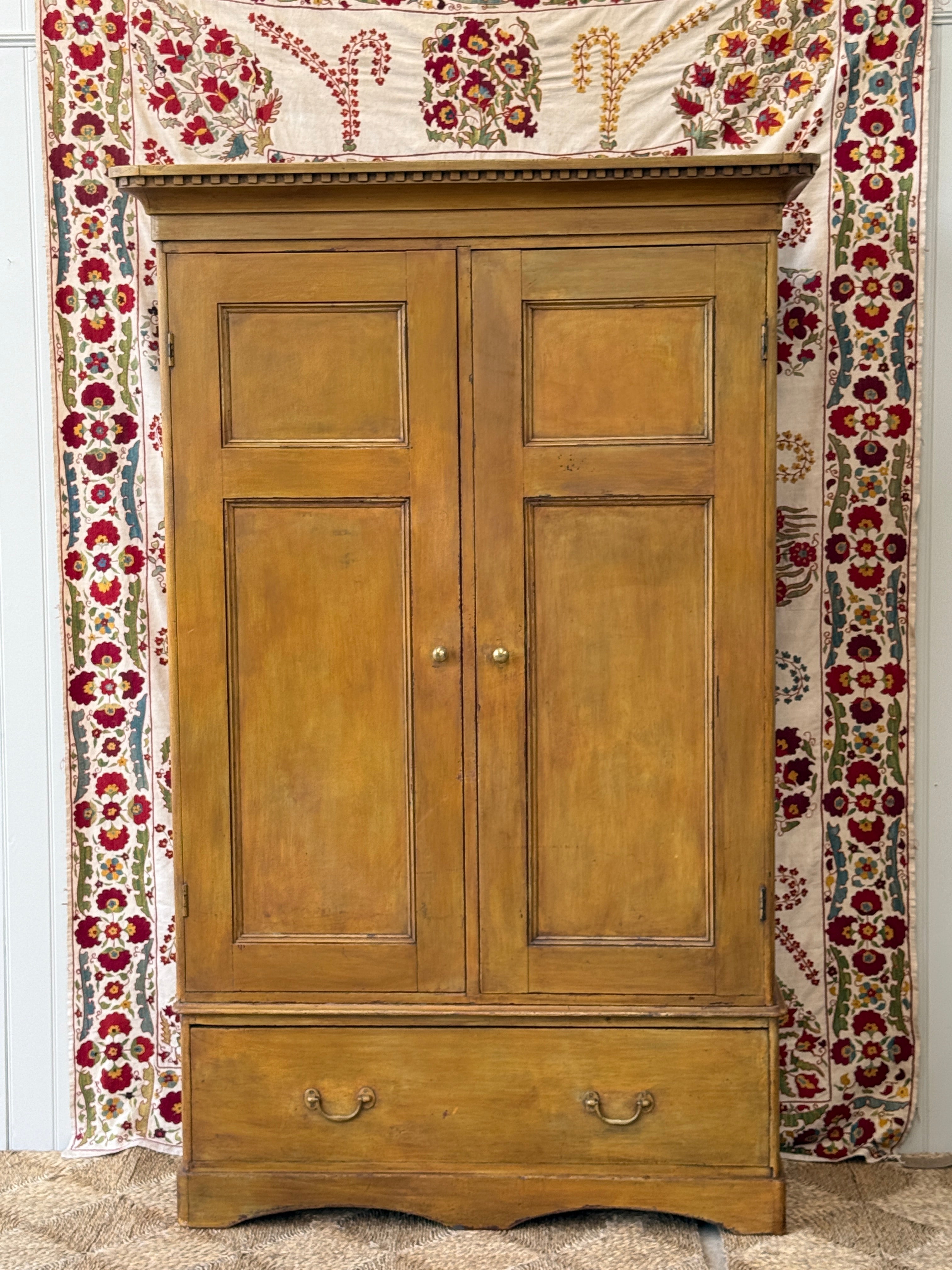 Painted Regency Housekeepers Cupboard