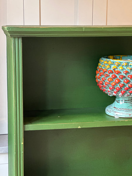 Vintage Green shelves