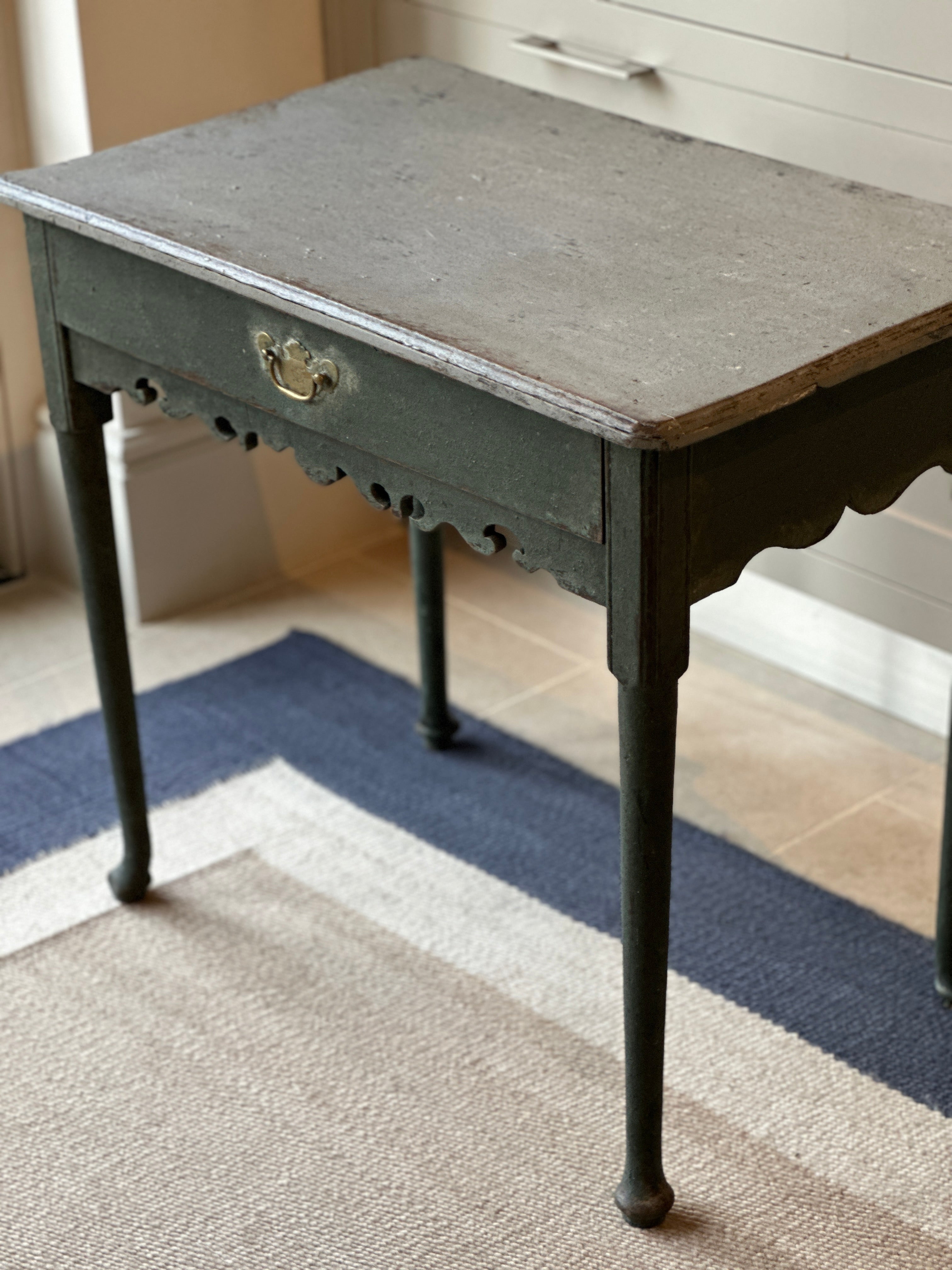 18th Century English Painted Side Table