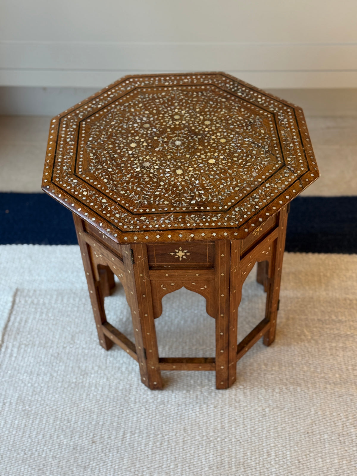 Antique Anglo-Indian occasional table