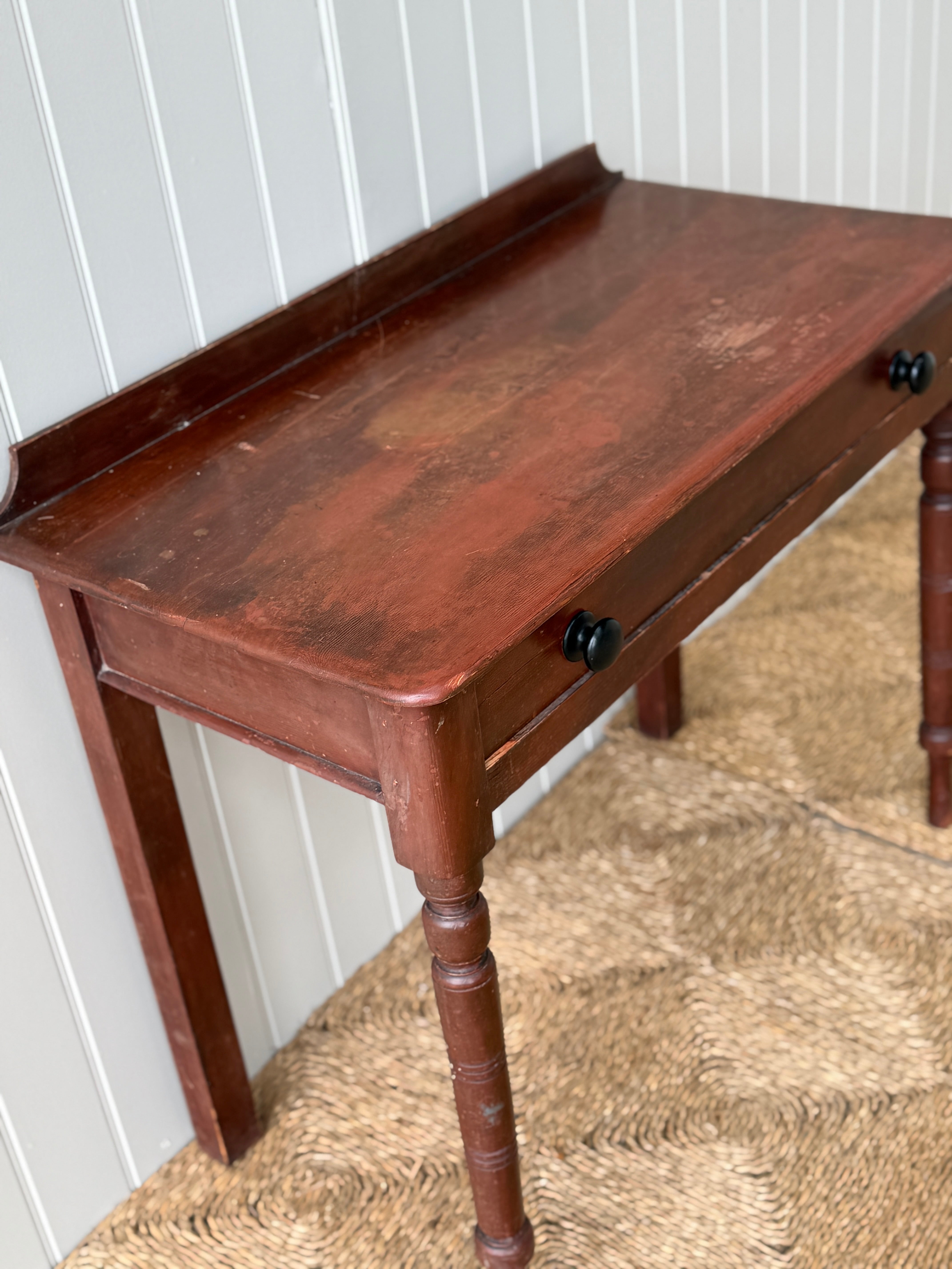 Red Side Table or Desk