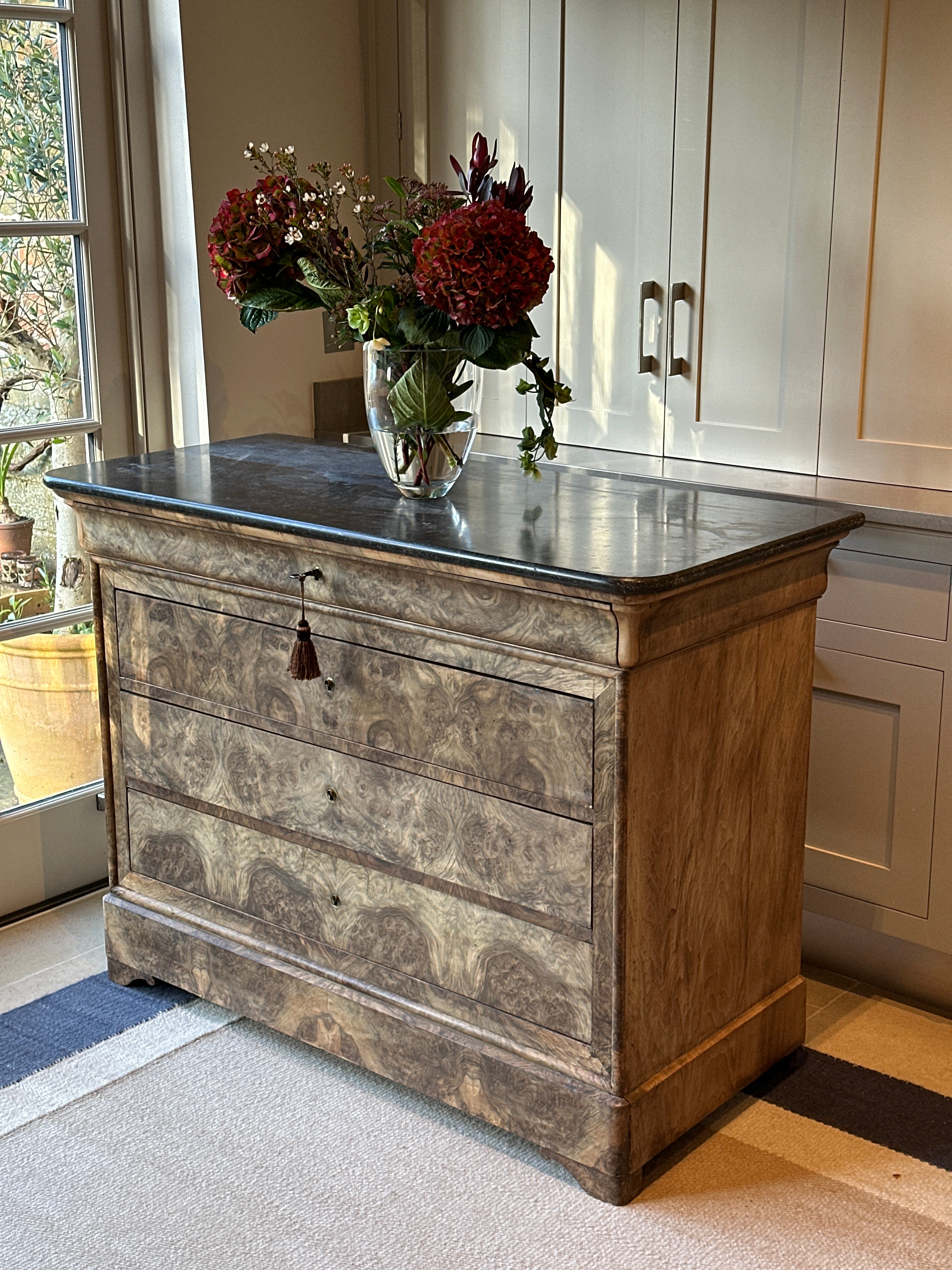 Bleached Walnut Commode