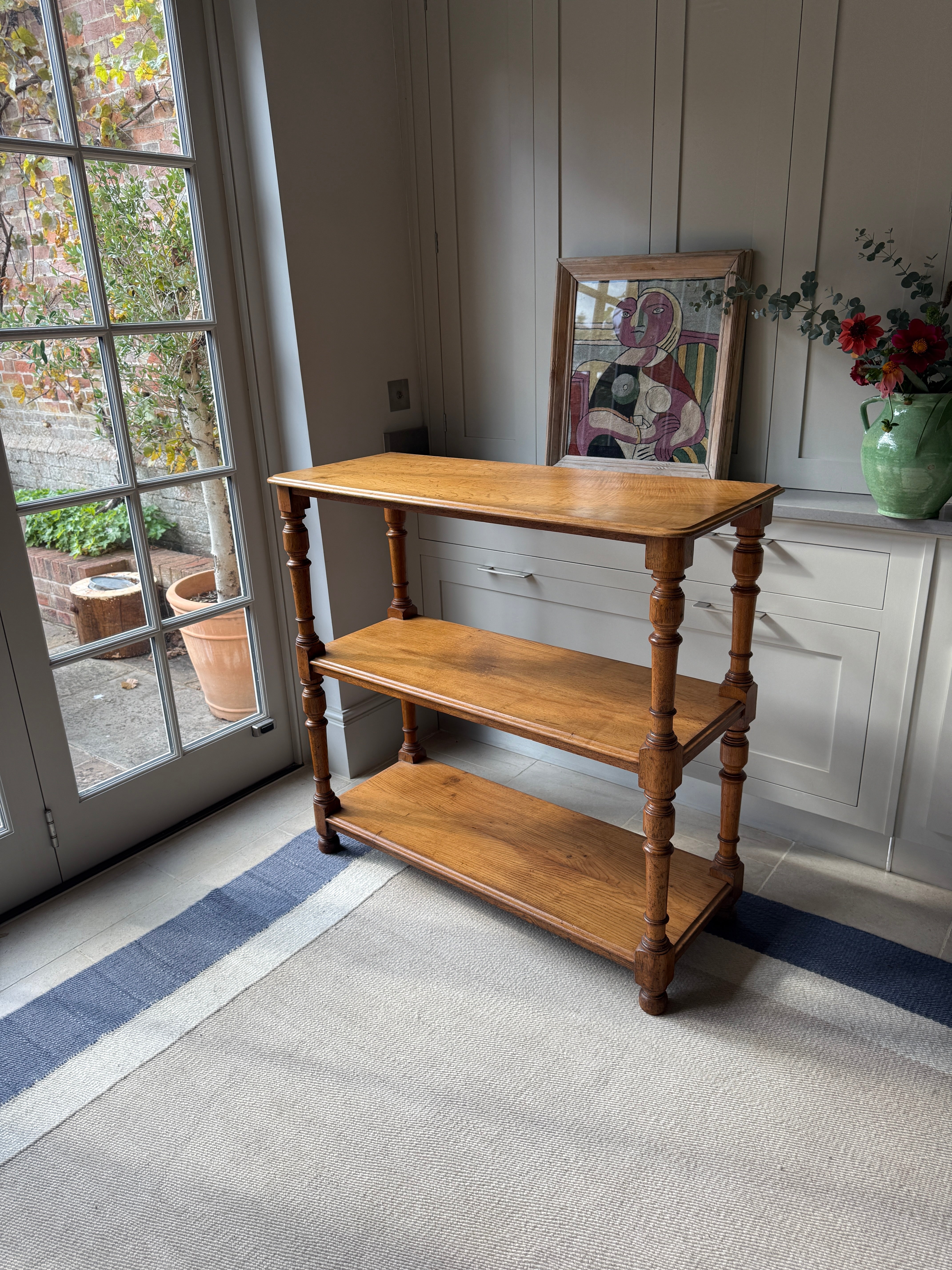 Small 19th Century Honeyed Oak Buffet