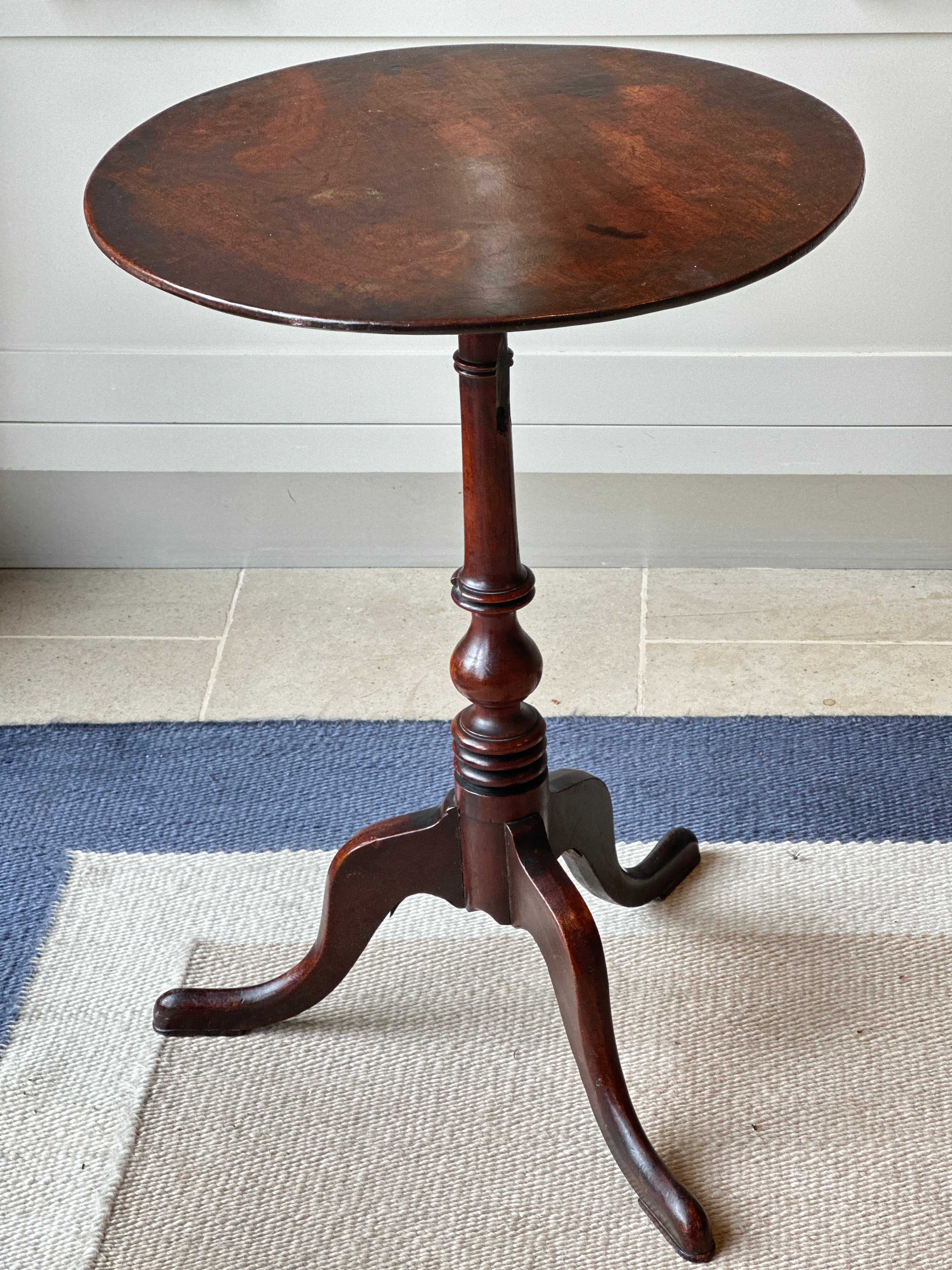 19th Century Mahogany Tripod Table