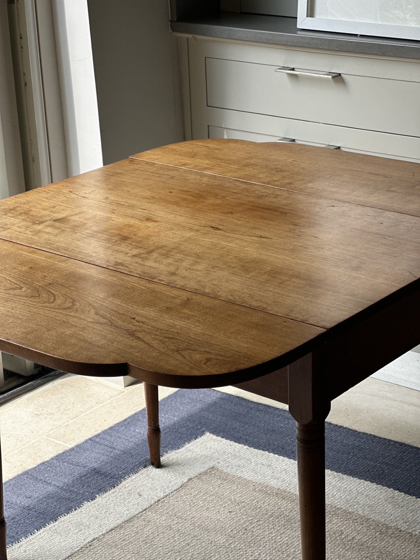 Late 19th Century New England Table in Cherrywood