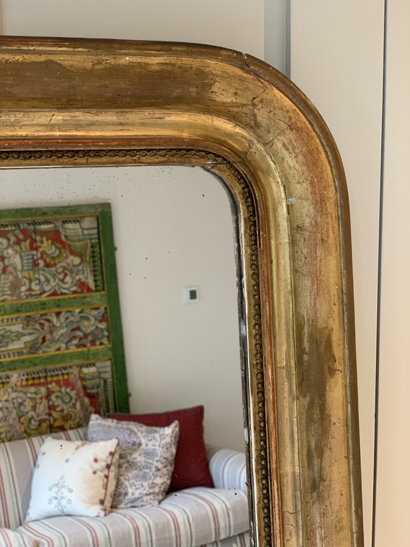 Small French Gilt Mirror