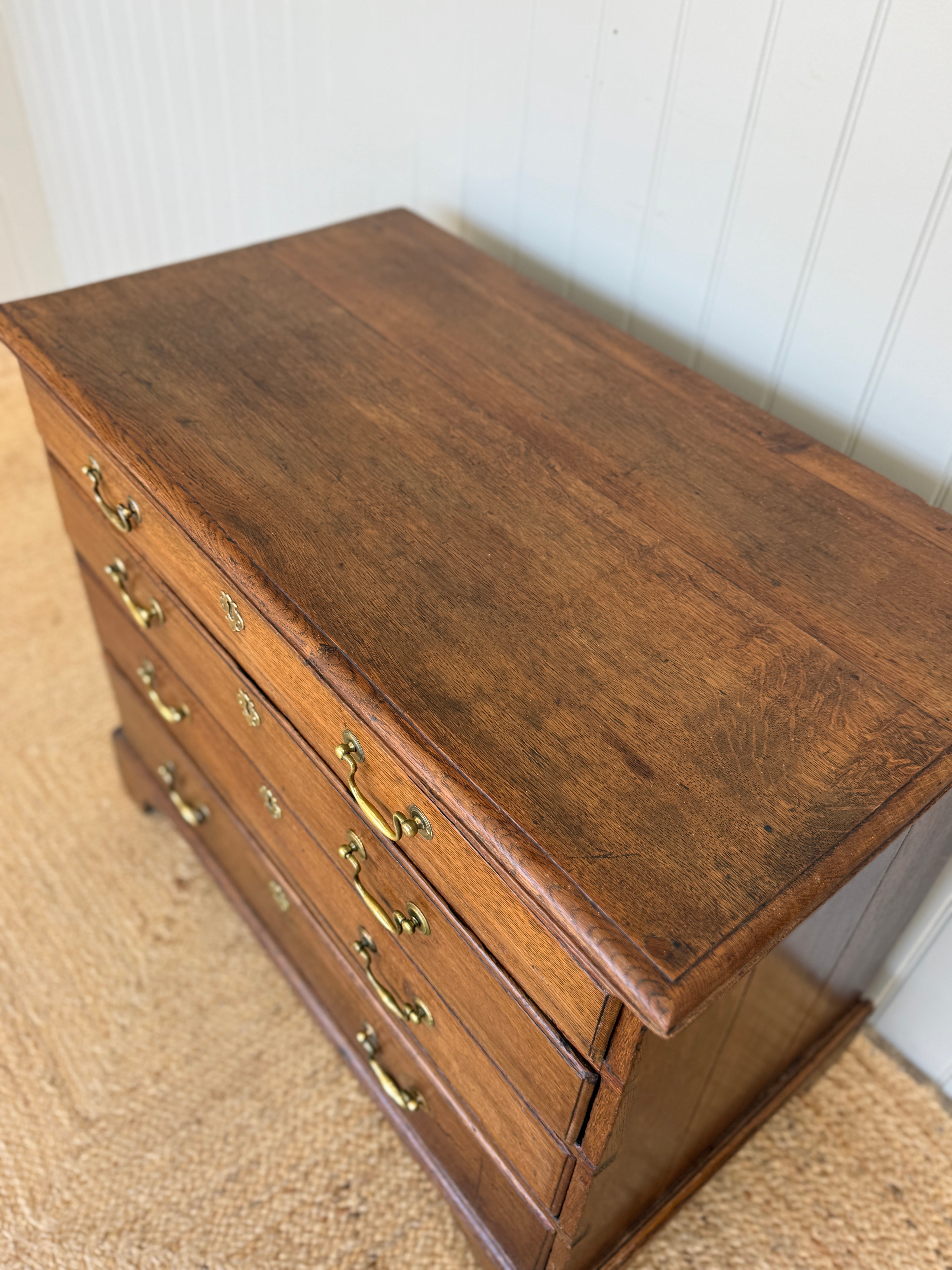 Small Georgian Oak Chest of Drawers