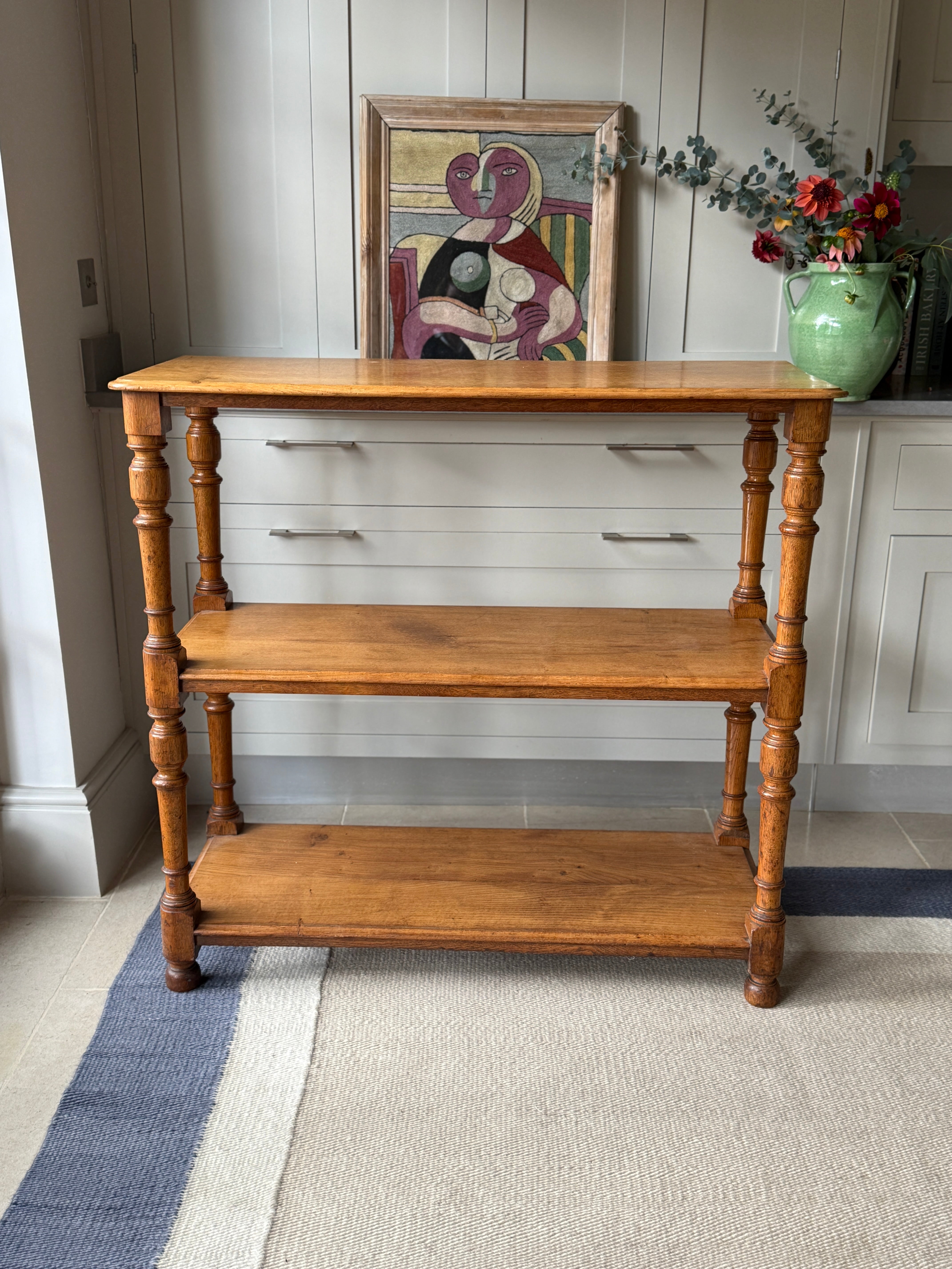 Small 19th Century Honeyed Oak Buffet