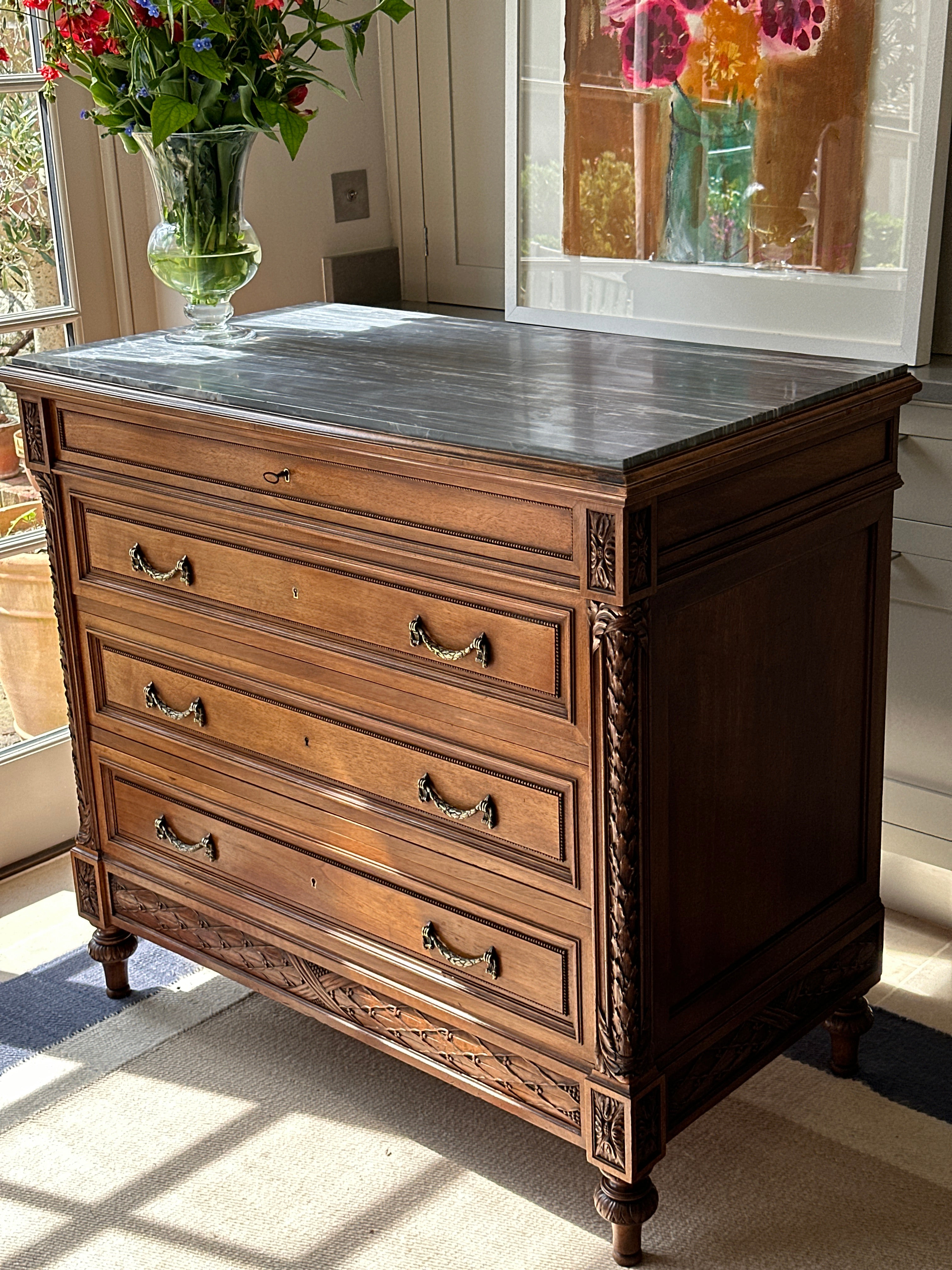 Secretaire Commode by CH. Jeanselme