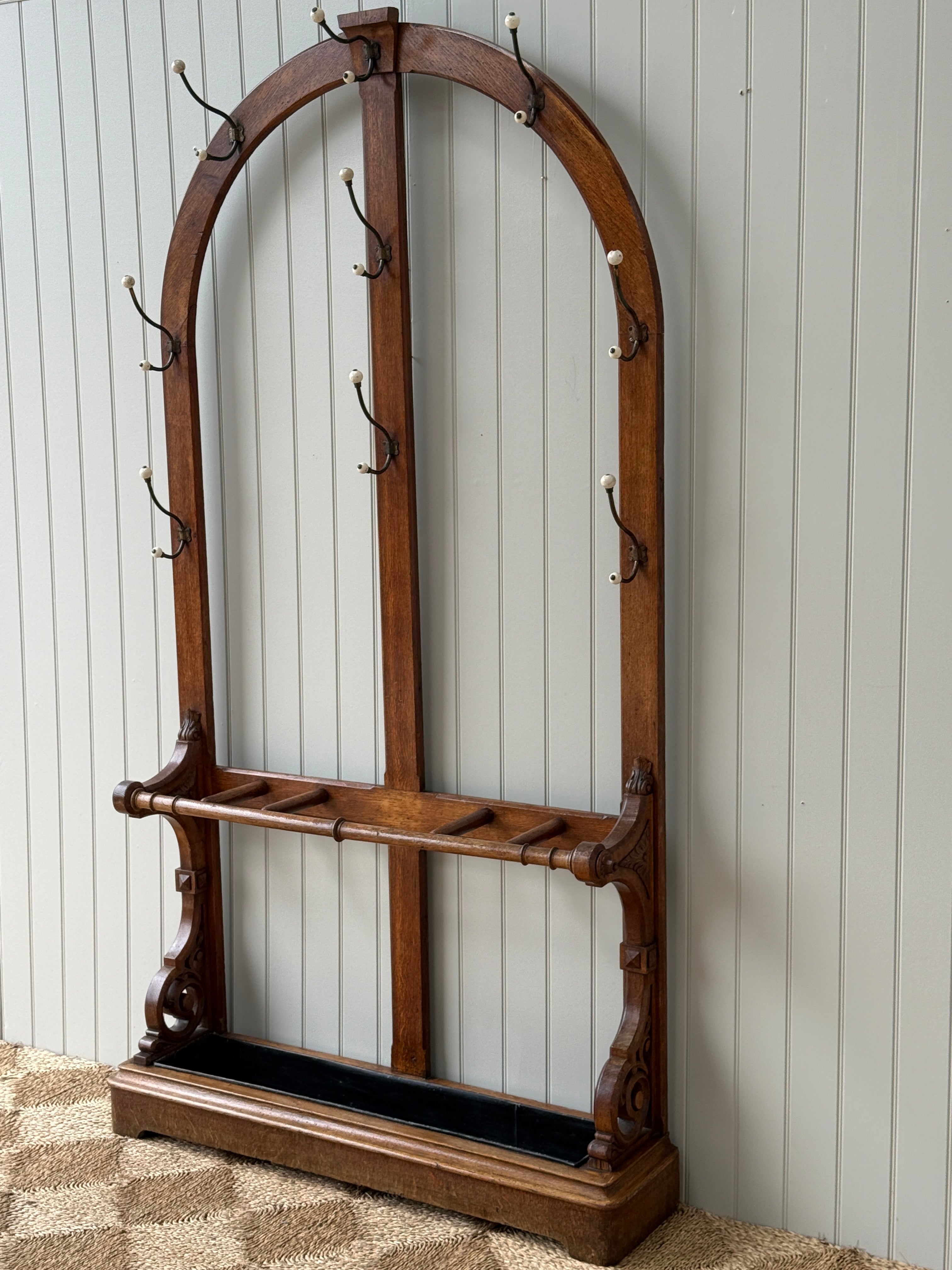 Large Victorian Hall Stand