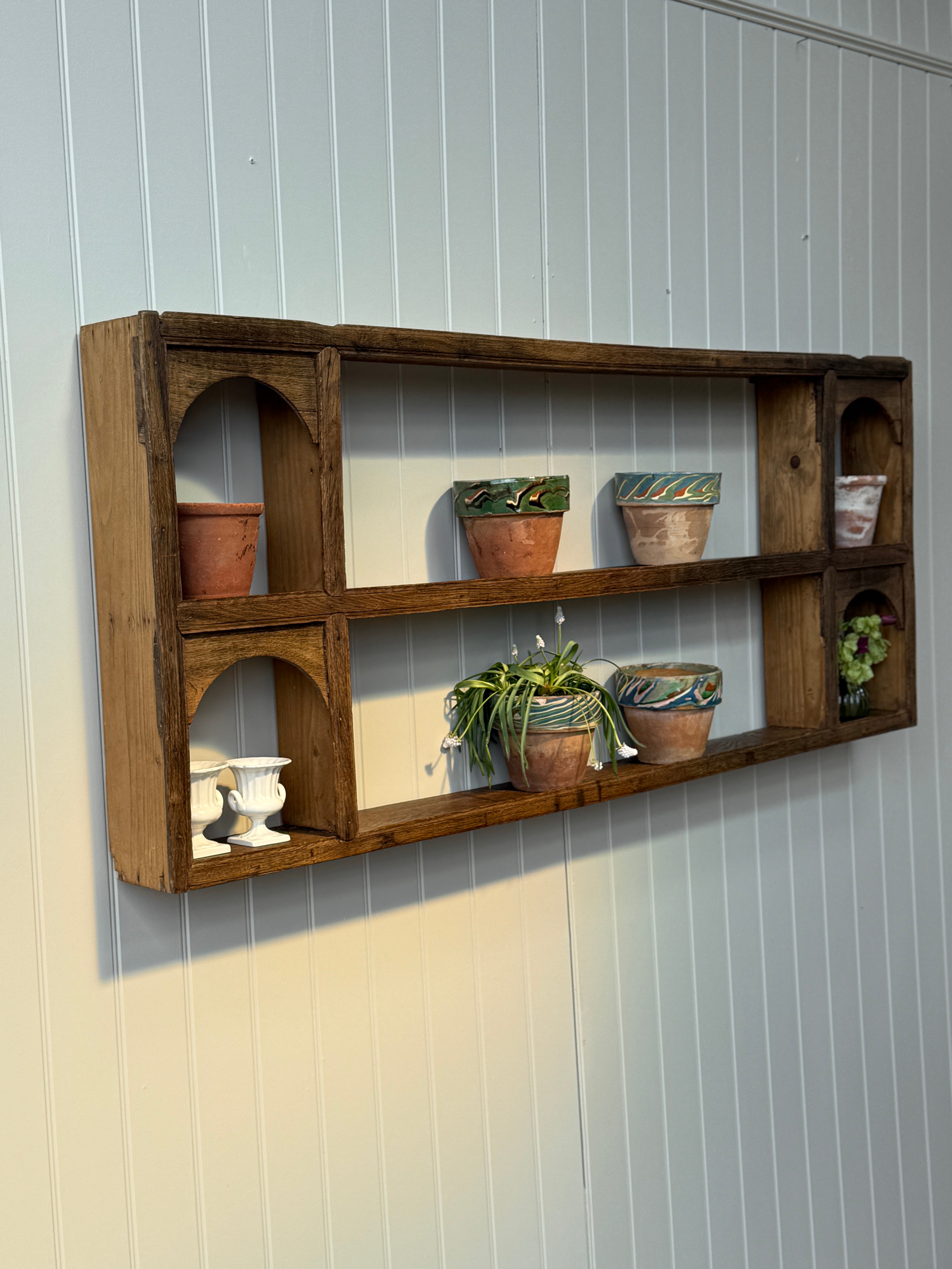 19th Century Solid Oak Rack