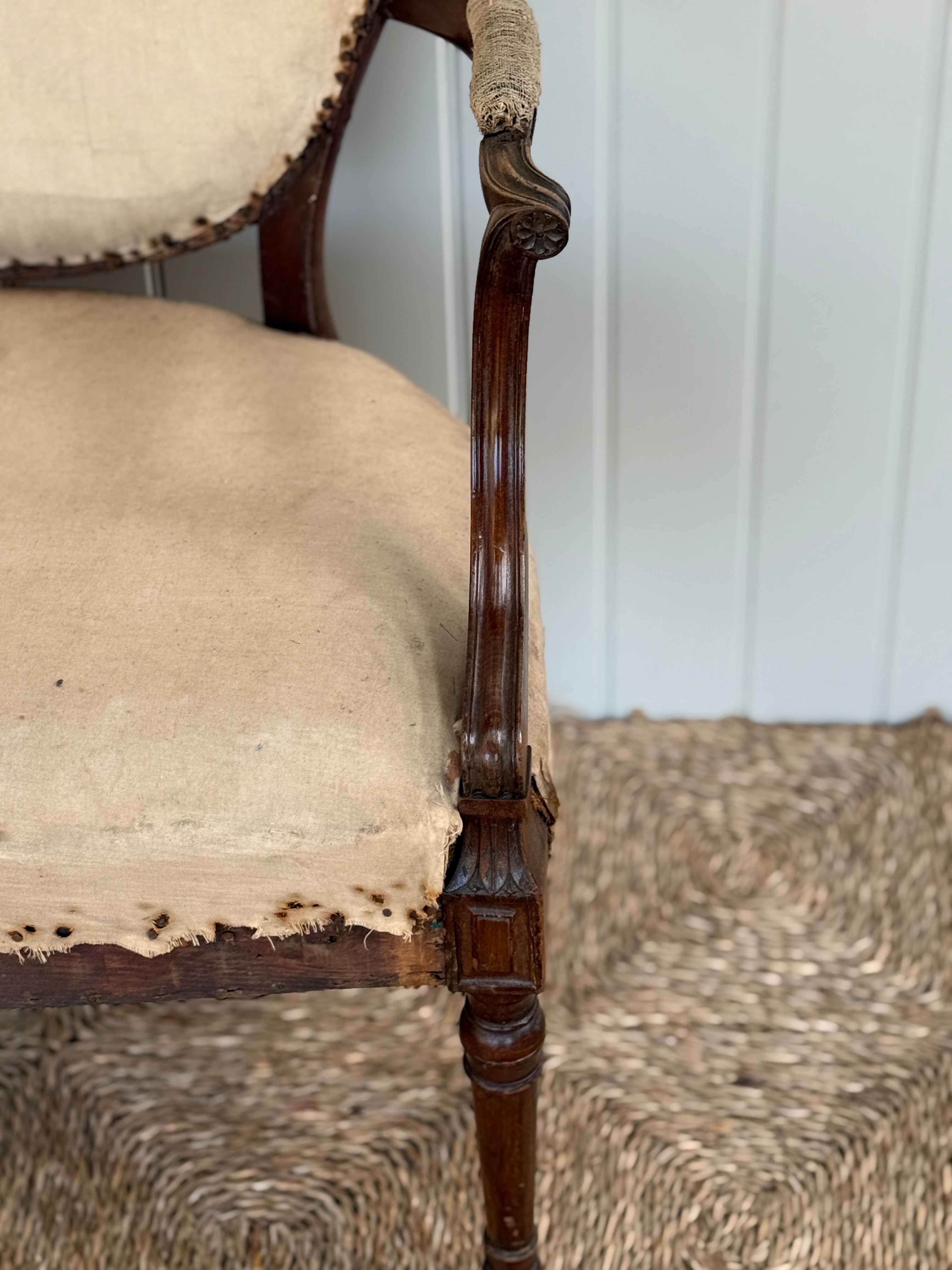 Small French Fauteuil Sofa