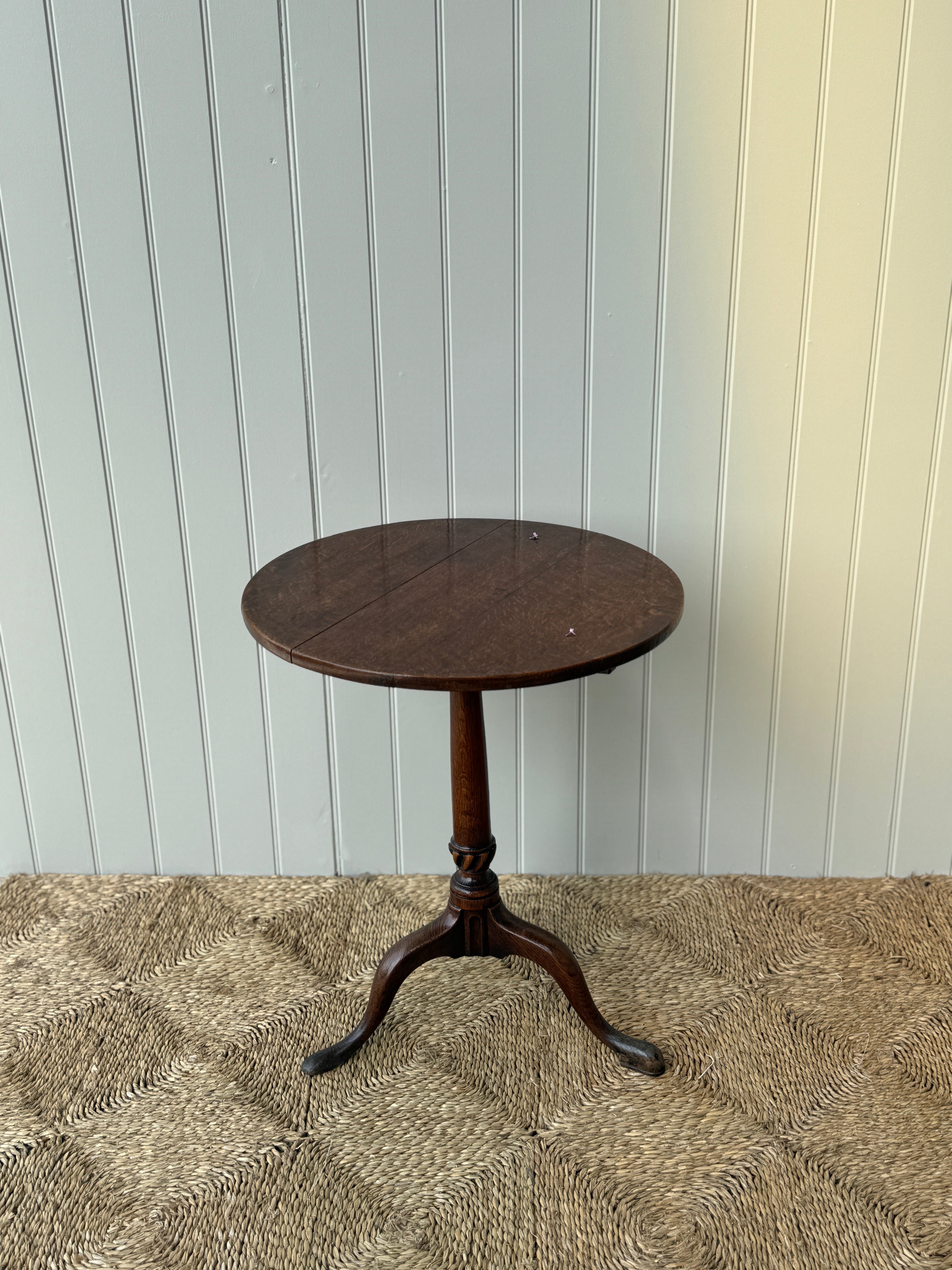 18th Century Oak Wine Table